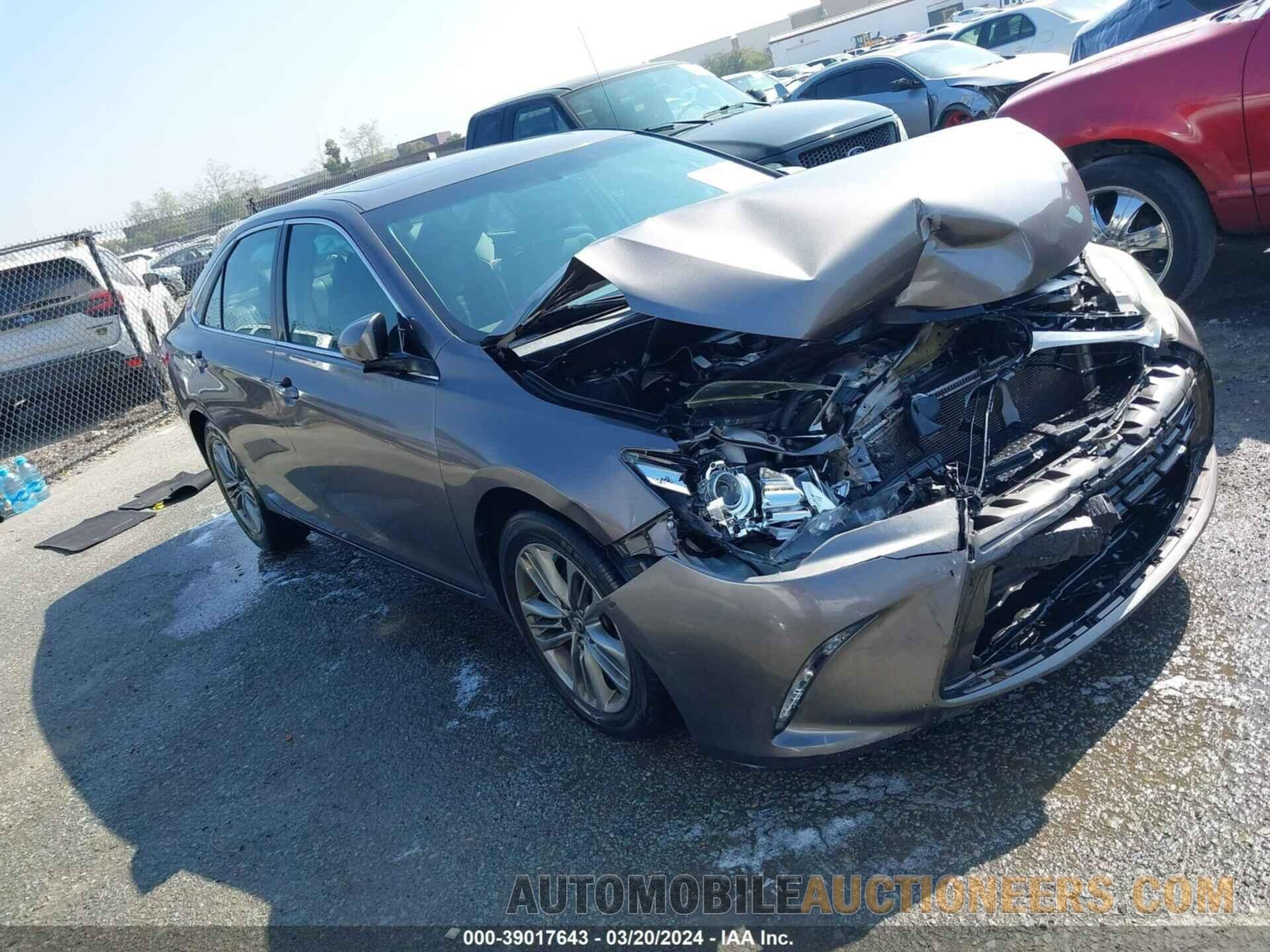 4T1BF1FK2HU330289 TOYOTA CAMRY 2017