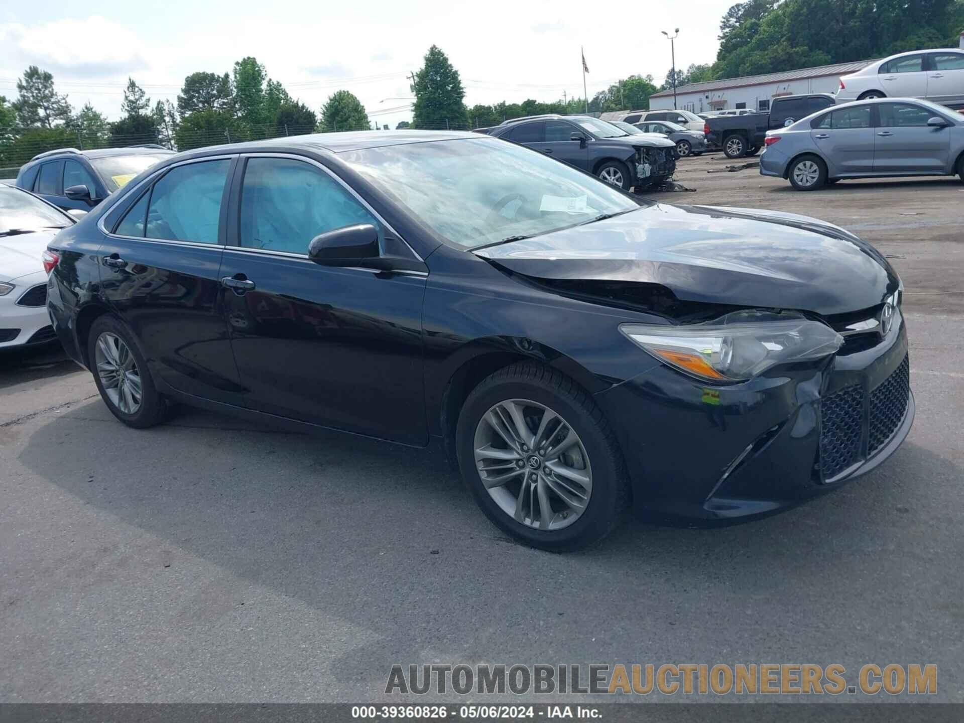 4T1BF1FK2HU345374 TOYOTA CAMRY 2017