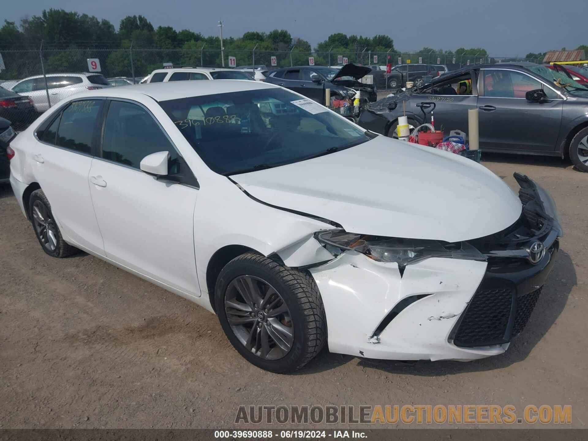 4T1BF1FK2HU346539 TOYOTA CAMRY 2017