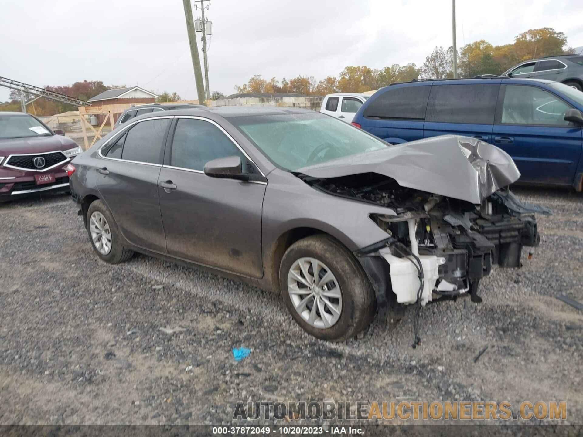 4T1BF1FK2HU374289 TOYOTA CAMRY 2017