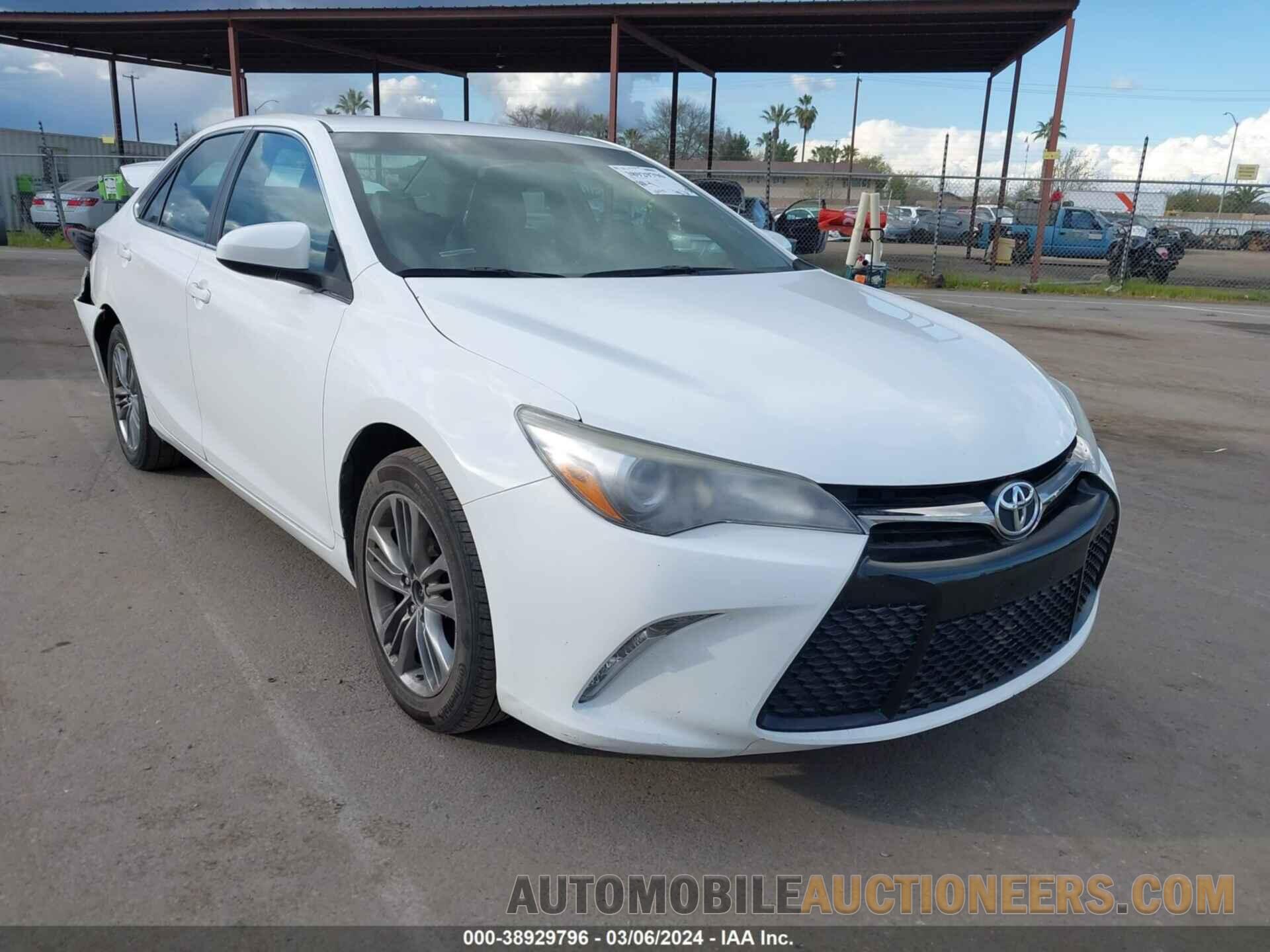 4T1BF1FK2HU395921 TOYOTA CAMRY 2017