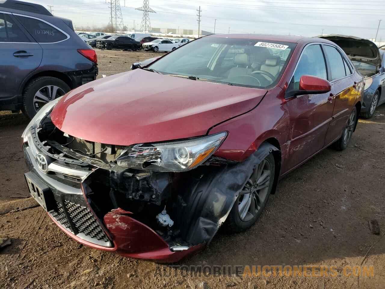 4T1BF1FK2HU632682 TOYOTA CAMRY 2017