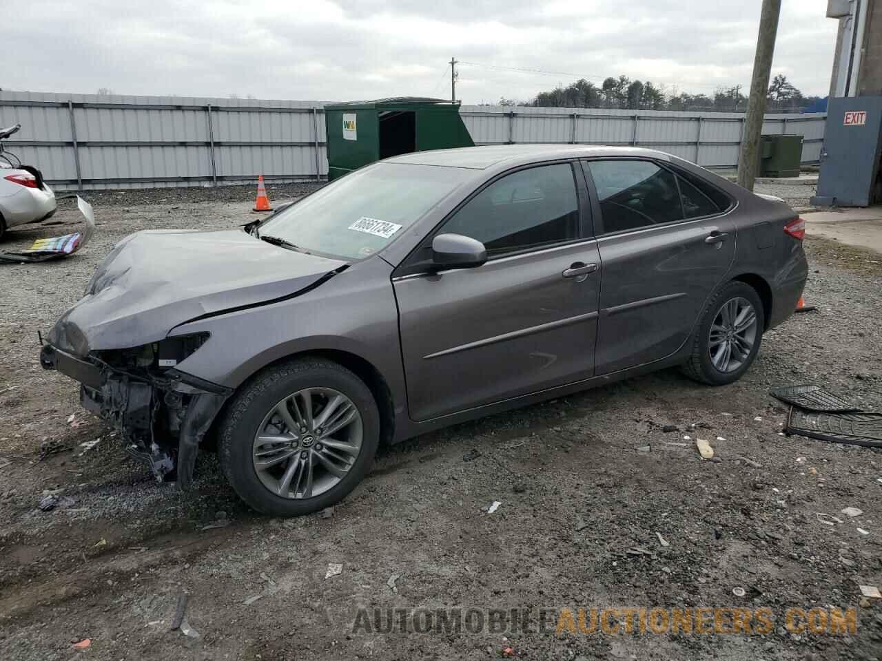 4T1BF1FK2HU656660 TOYOTA CAMRY 2017