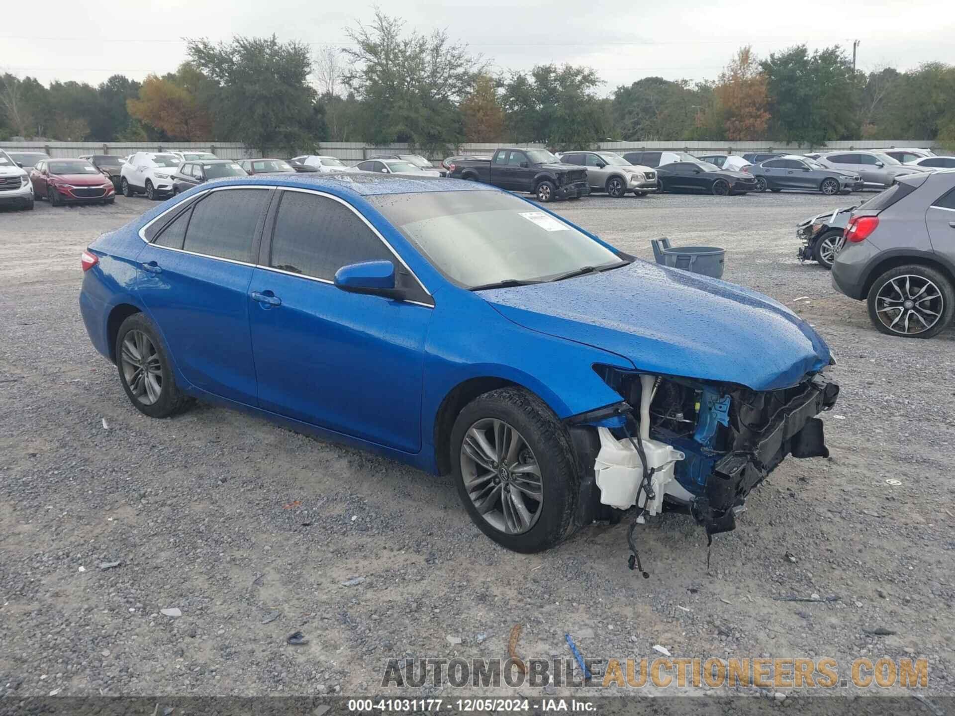 4T1BF1FK2HU660367 TOYOTA CAMRY 2017