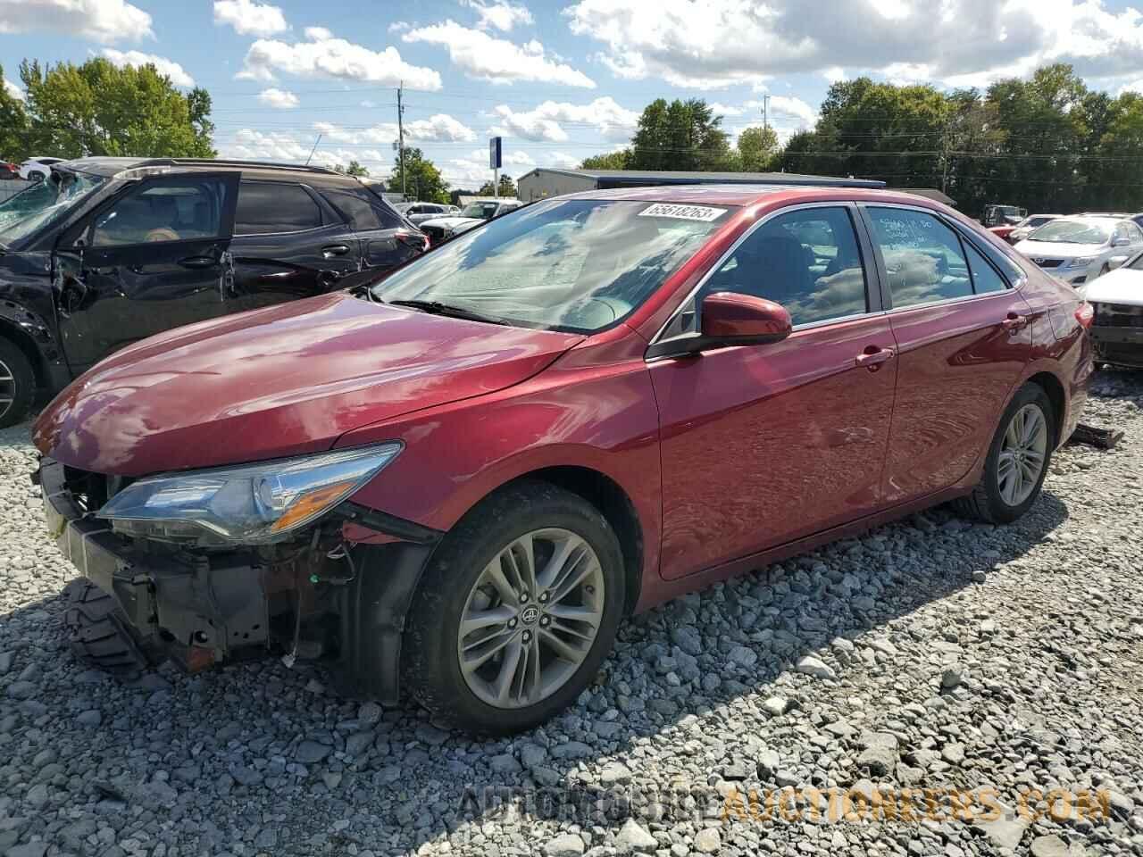 4T1BF1FK2HU672924 TOYOTA CAMRY 2017