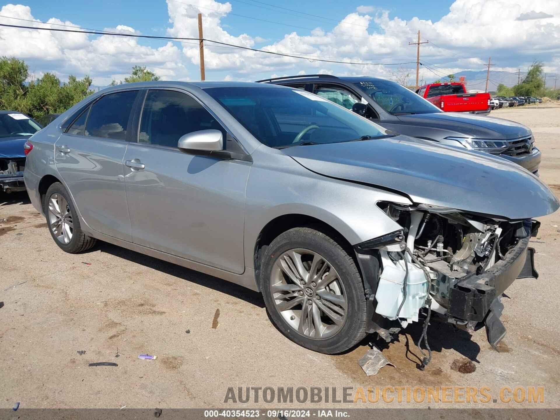 4T1BF1FK2HU707641 TOYOTA CAMRY 2017