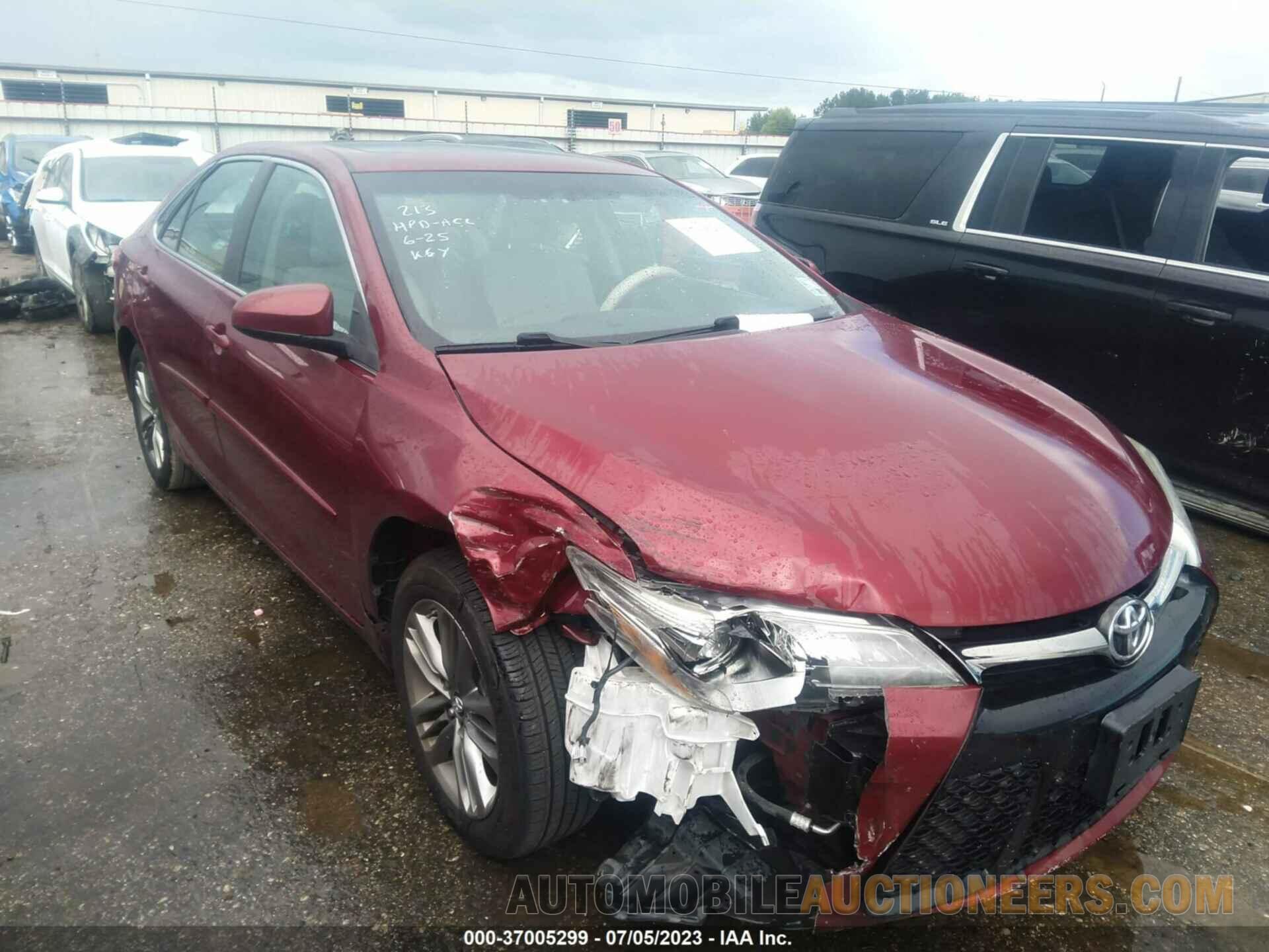 4T1BF1FK2HU752076 TOYOTA CAMRY 2017