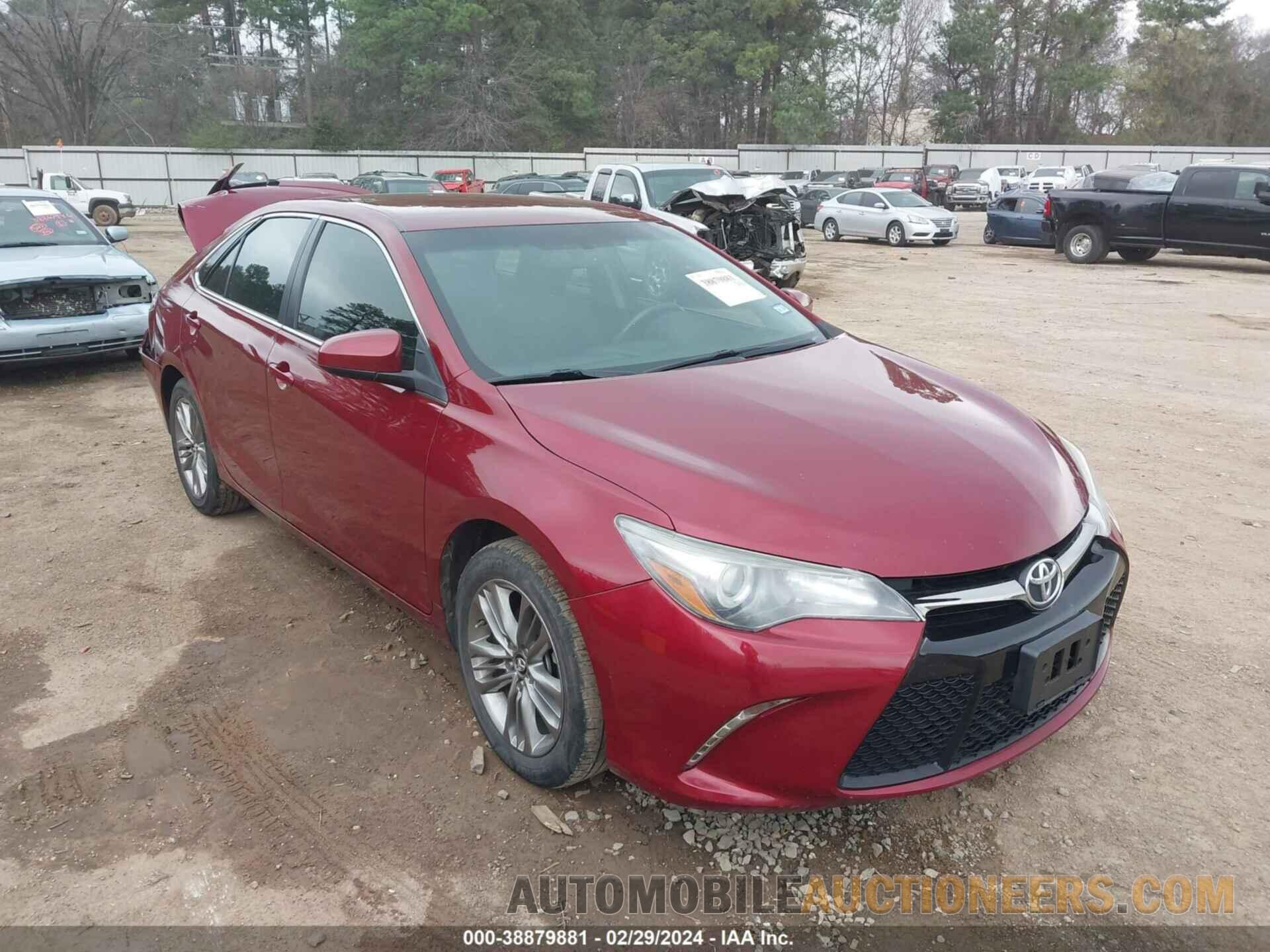 4T1BF1FK2HU758444 TOYOTA CAMRY 2017