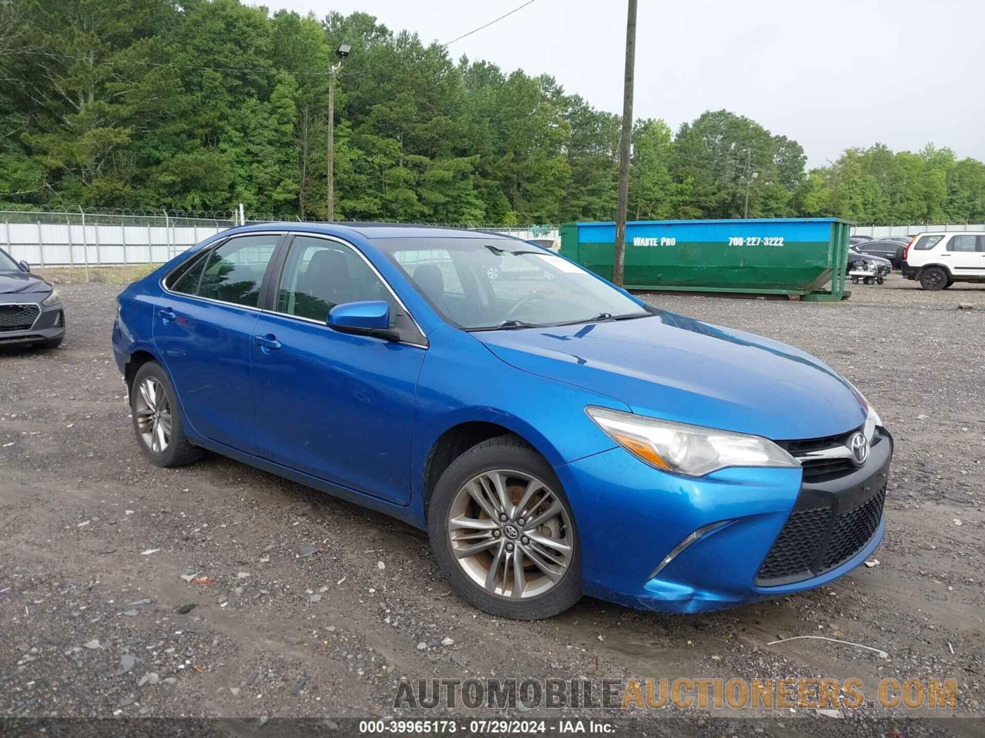 4T1BF1FK2HU762848 TOYOTA CAMRY 2017