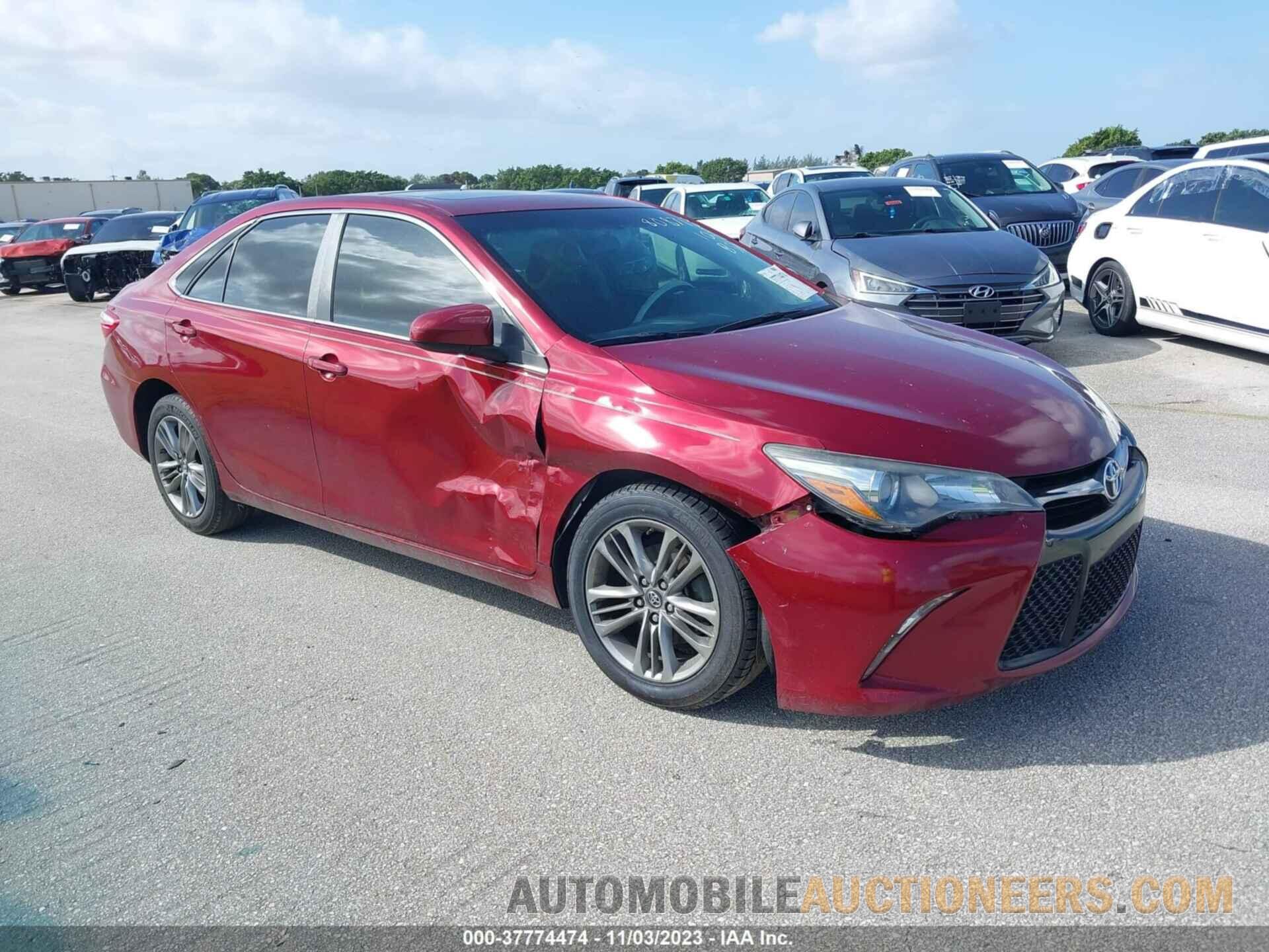 4T1BF1FK2HU808713 TOYOTA CAMRY 2017