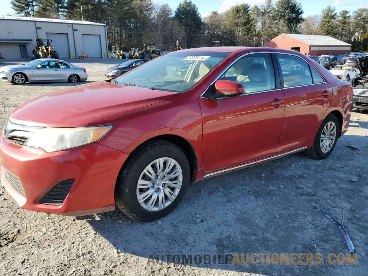 4T1BF1FK3CU563607 TOYOTA CAMRY 2012