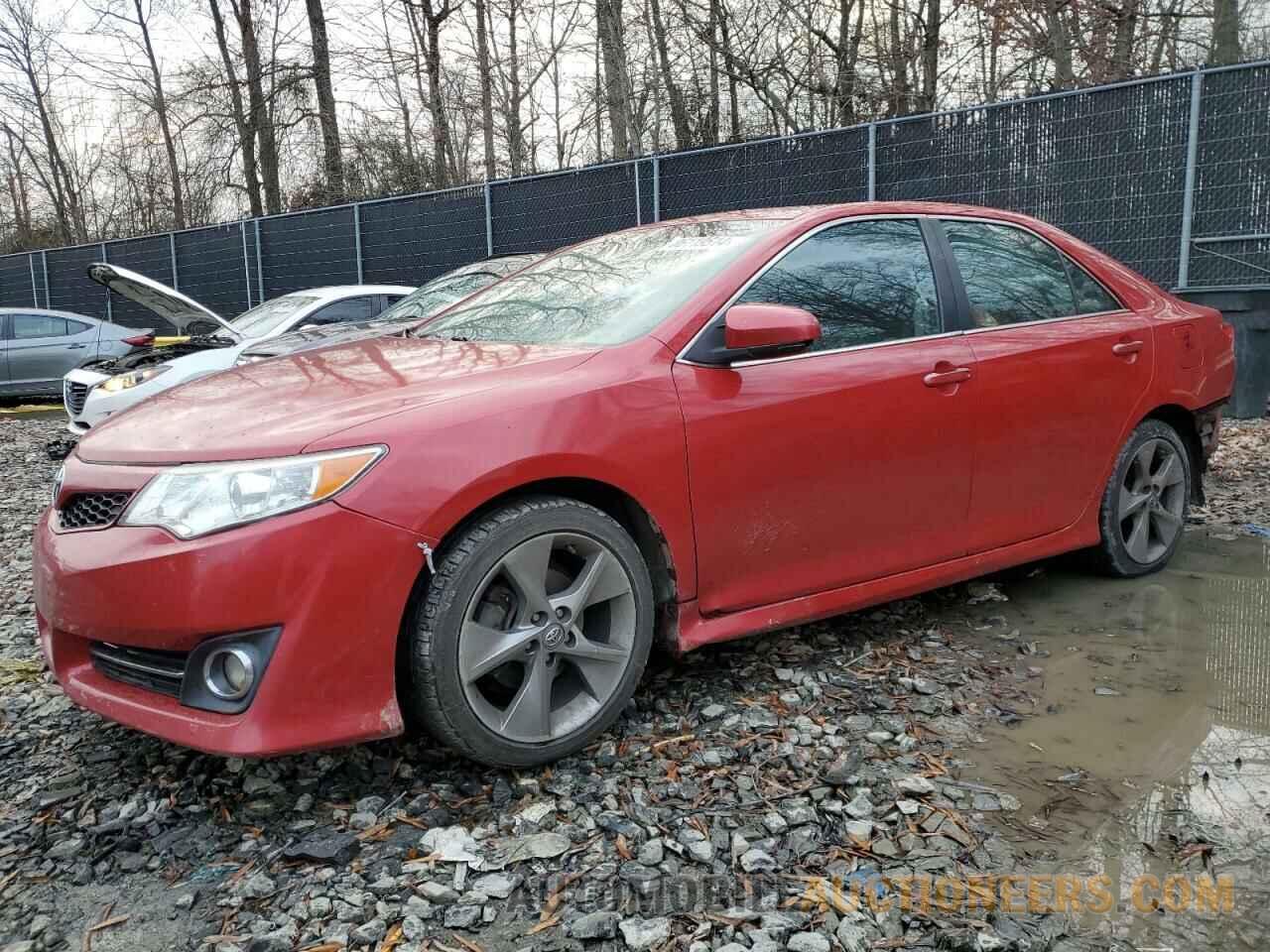 4T1BF1FK3CU619285 TOYOTA CAMRY 2012