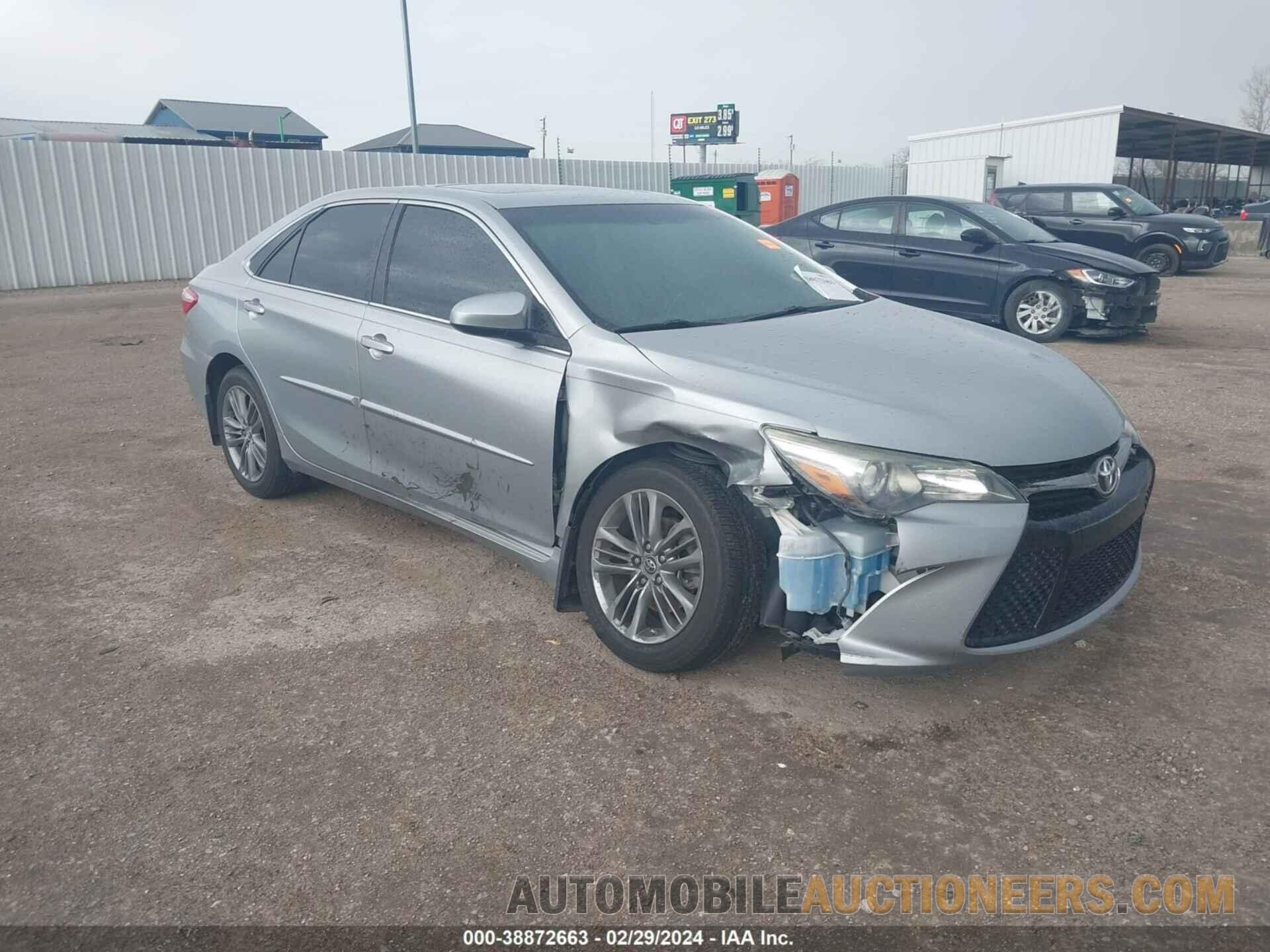 4T1BF1FK3FU483261 TOYOTA CAMRY 2015