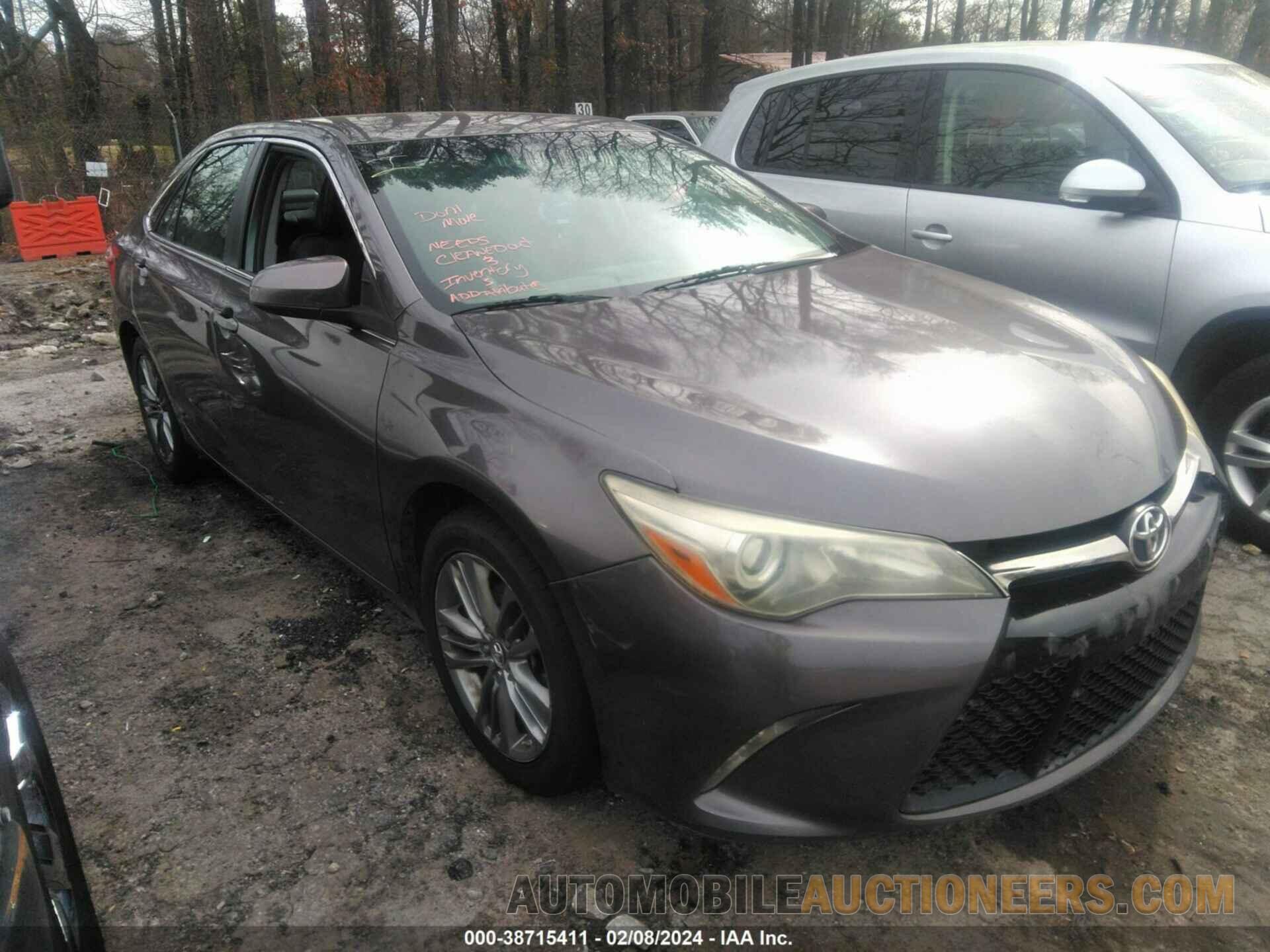 4T1BF1FK3FU493305 TOYOTA CAMRY 2015