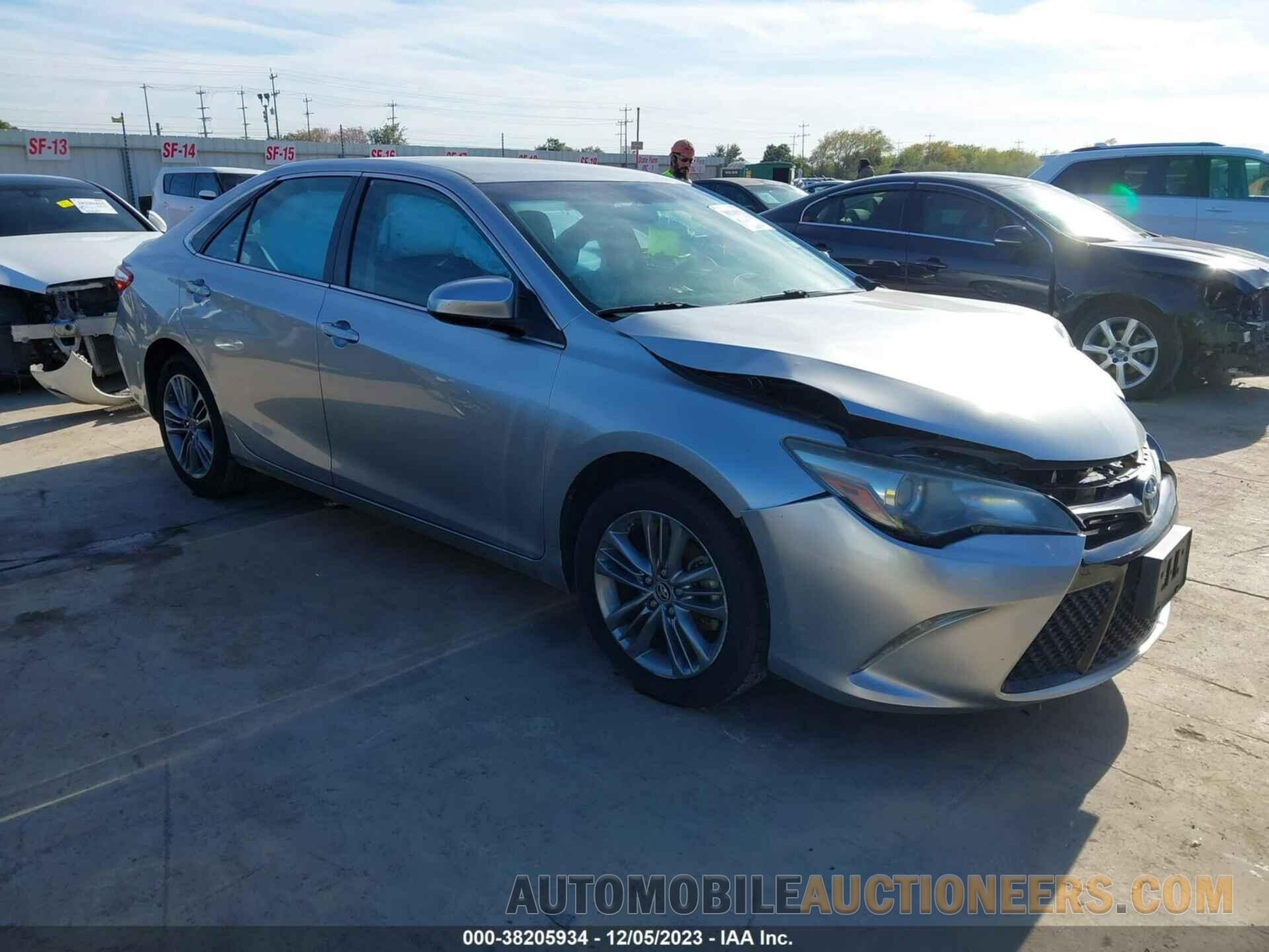 4T1BF1FK3FU899262 TOYOTA CAMRY 2015