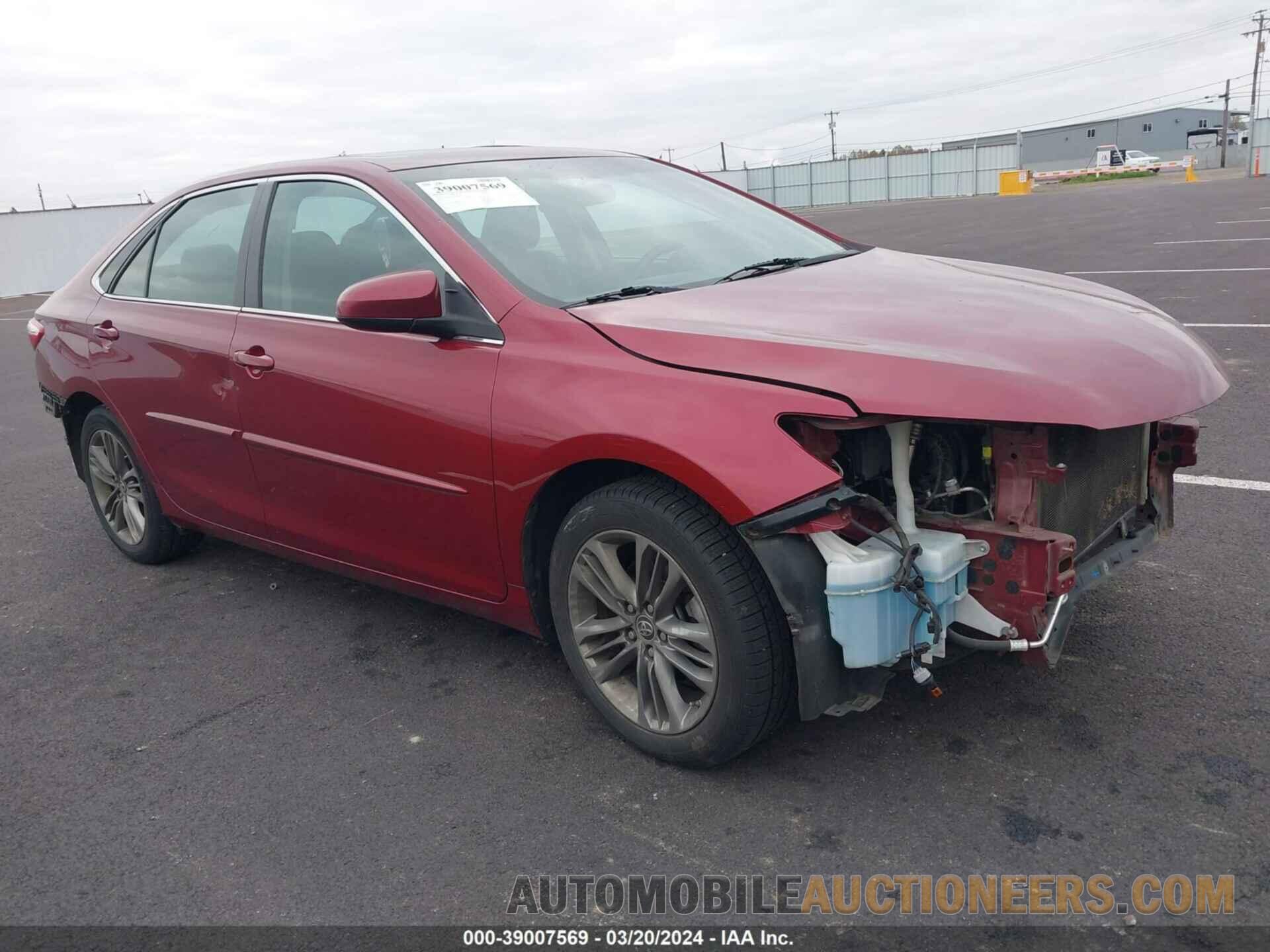 4T1BF1FK3FU982481 TOYOTA CAMRY 2015