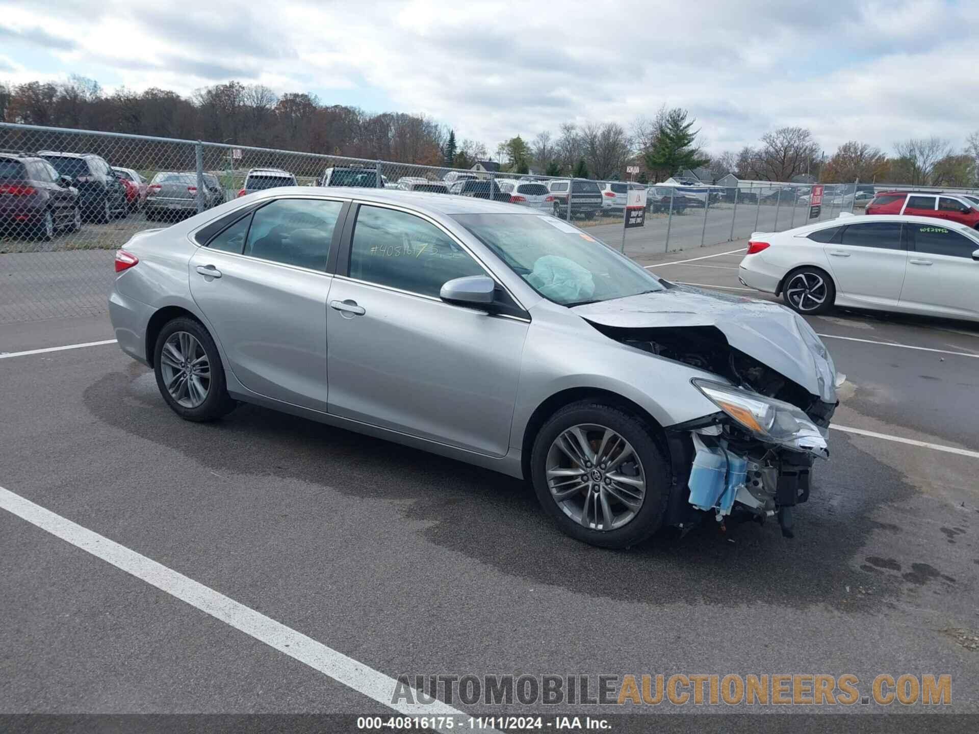 4T1BF1FK3GU116961 TOYOTA CAMRY 2016