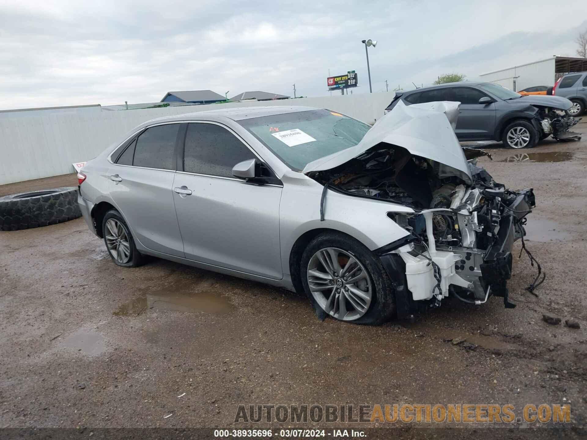 4T1BF1FK3GU202092 TOYOTA CAMRY 2016