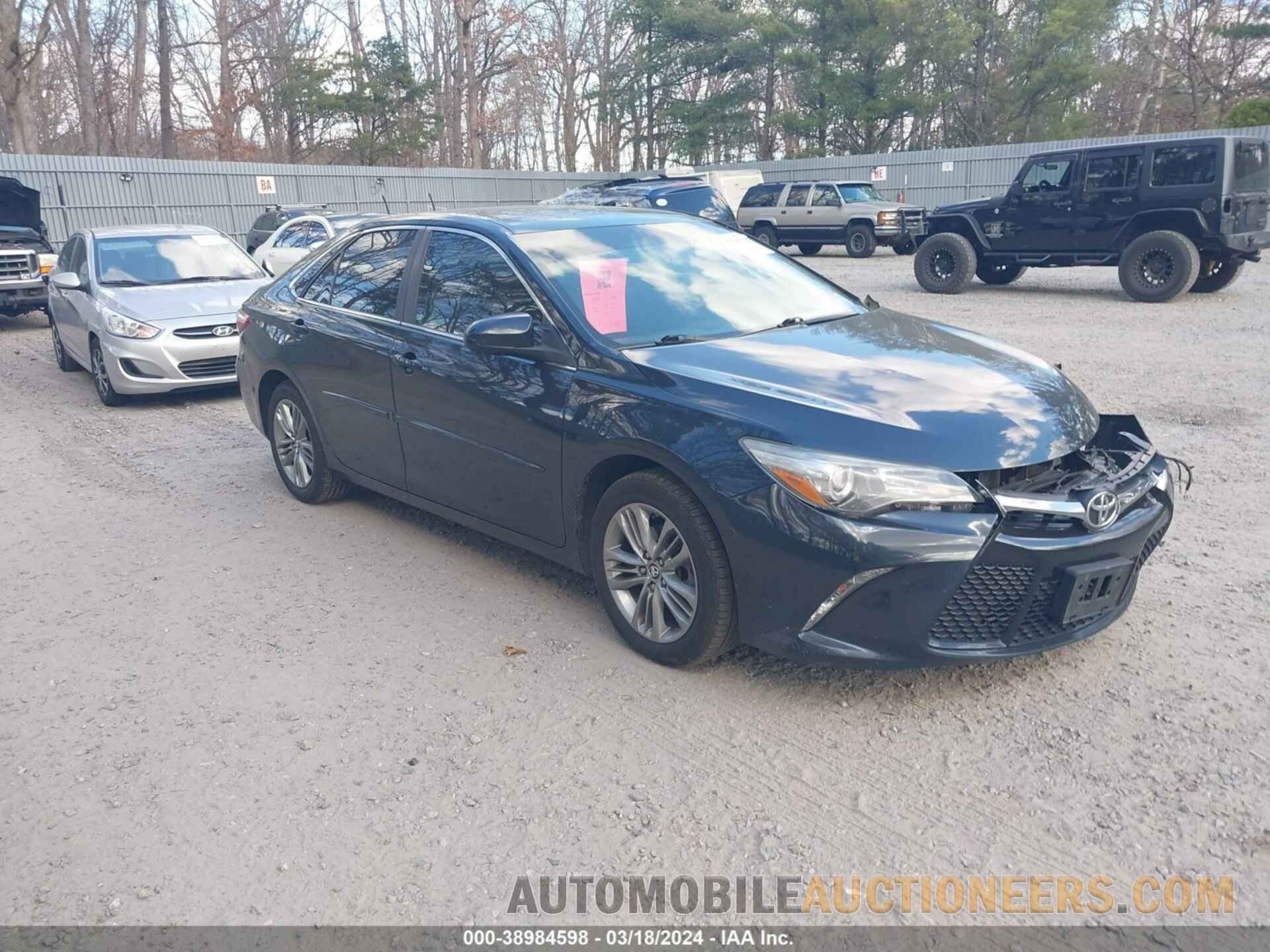 4T1BF1FK3GU216462 TOYOTA CAMRY 2016