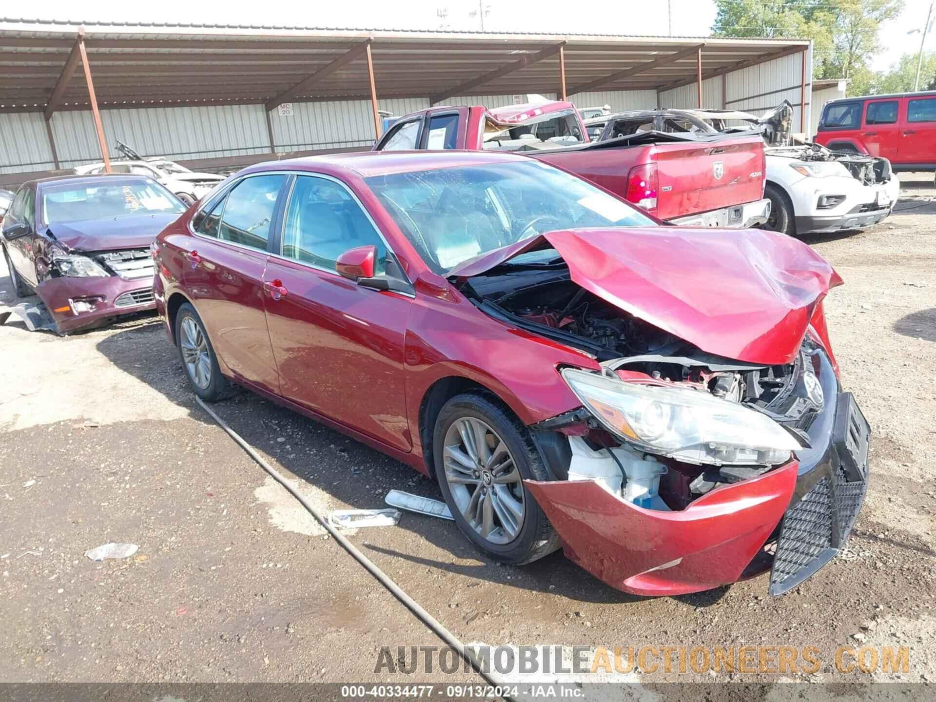 4T1BF1FK3GU549700 TOYOTA CAMRY 2016