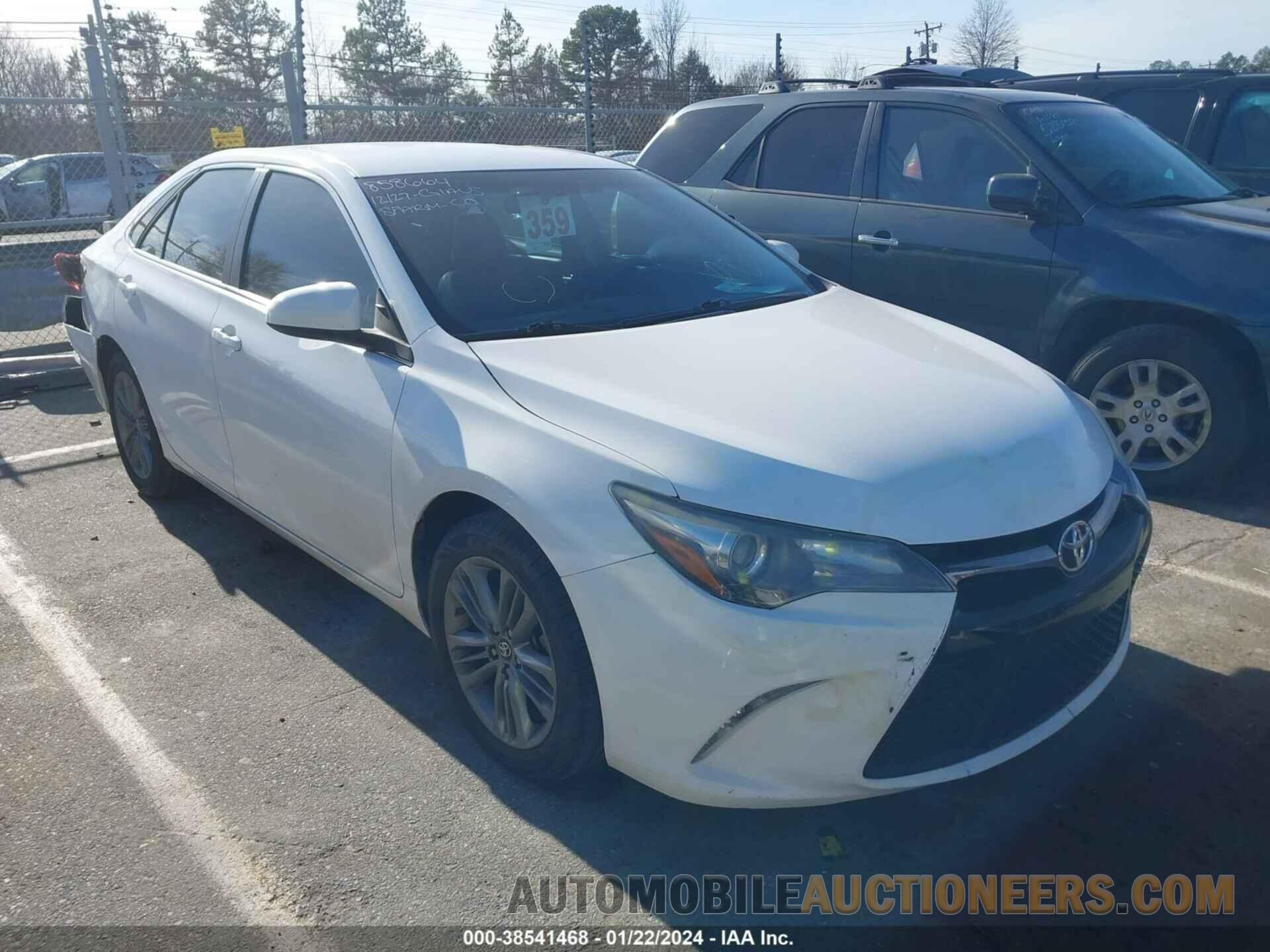 4T1BF1FK3GU566352 TOYOTA CAMRY 2016