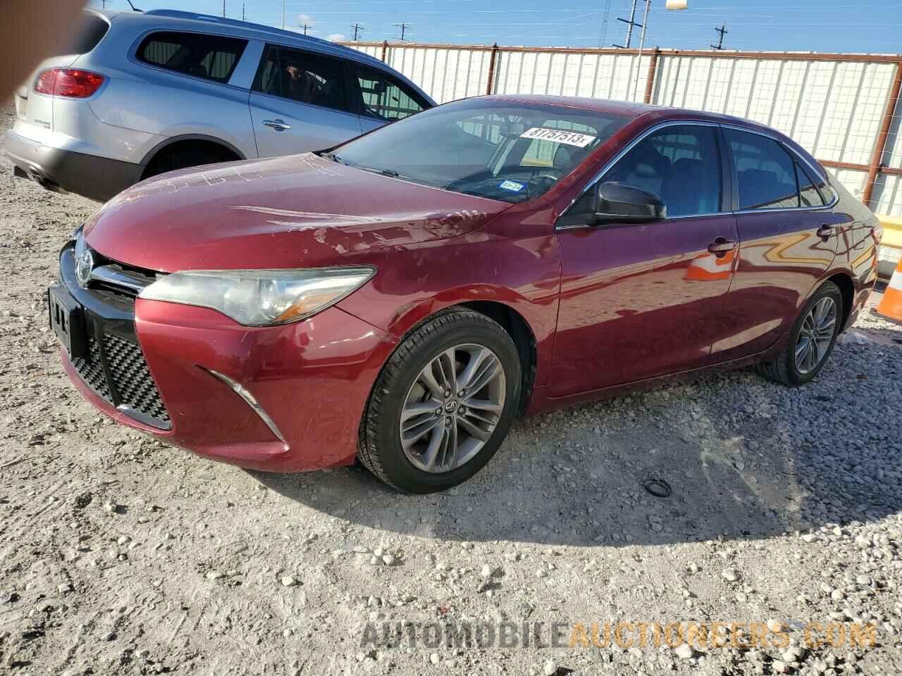 4T1BF1FK3GU566822 TOYOTA CAMRY 2016