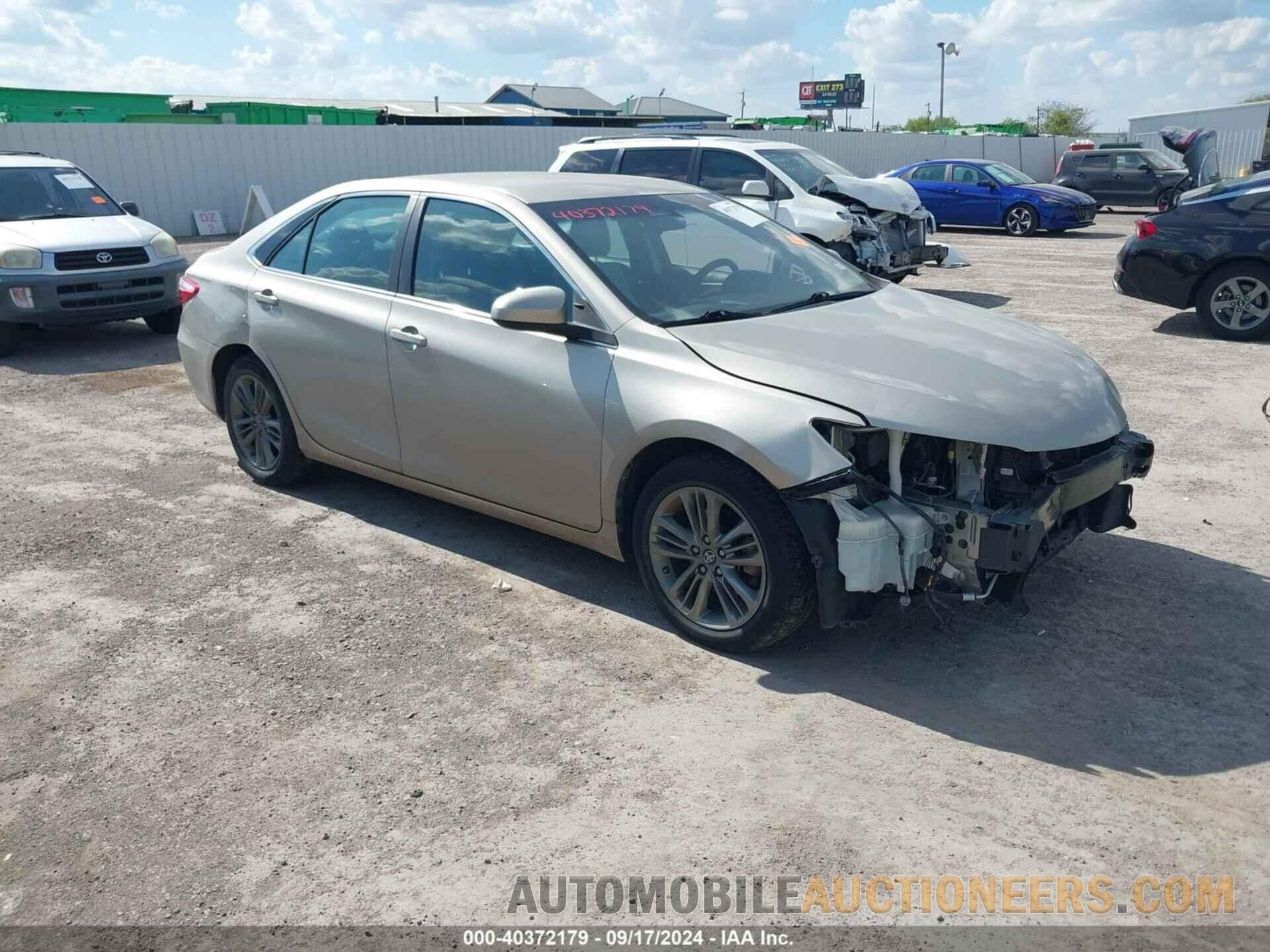 4T1BF1FK3GU568313 TOYOTA CAMRY 2016