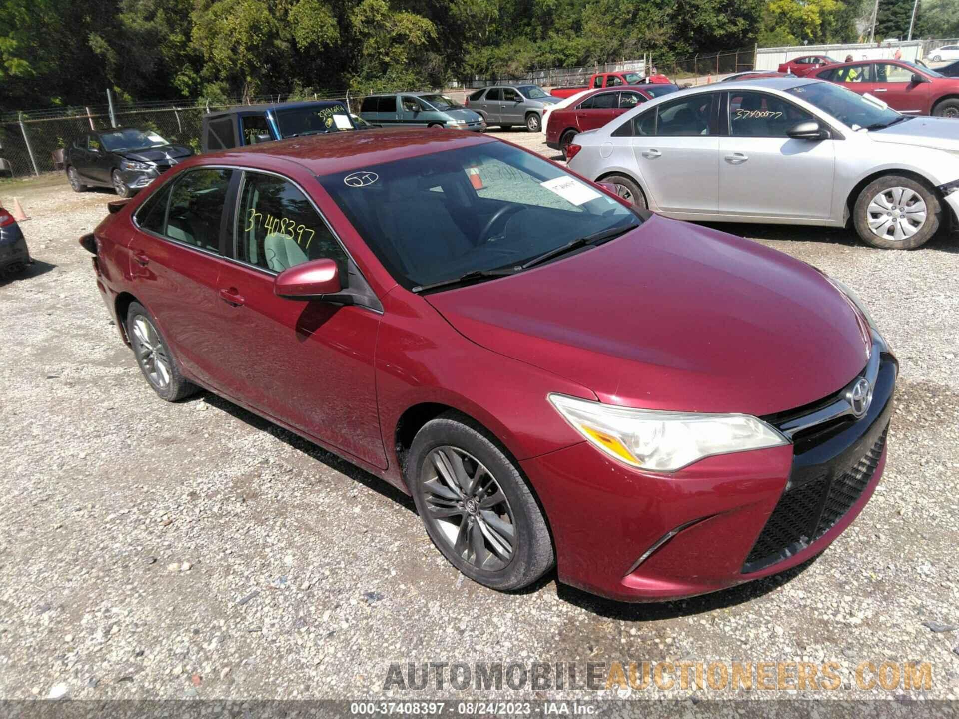 4T1BF1FK3GU569445 TOYOTA CAMRY 2016