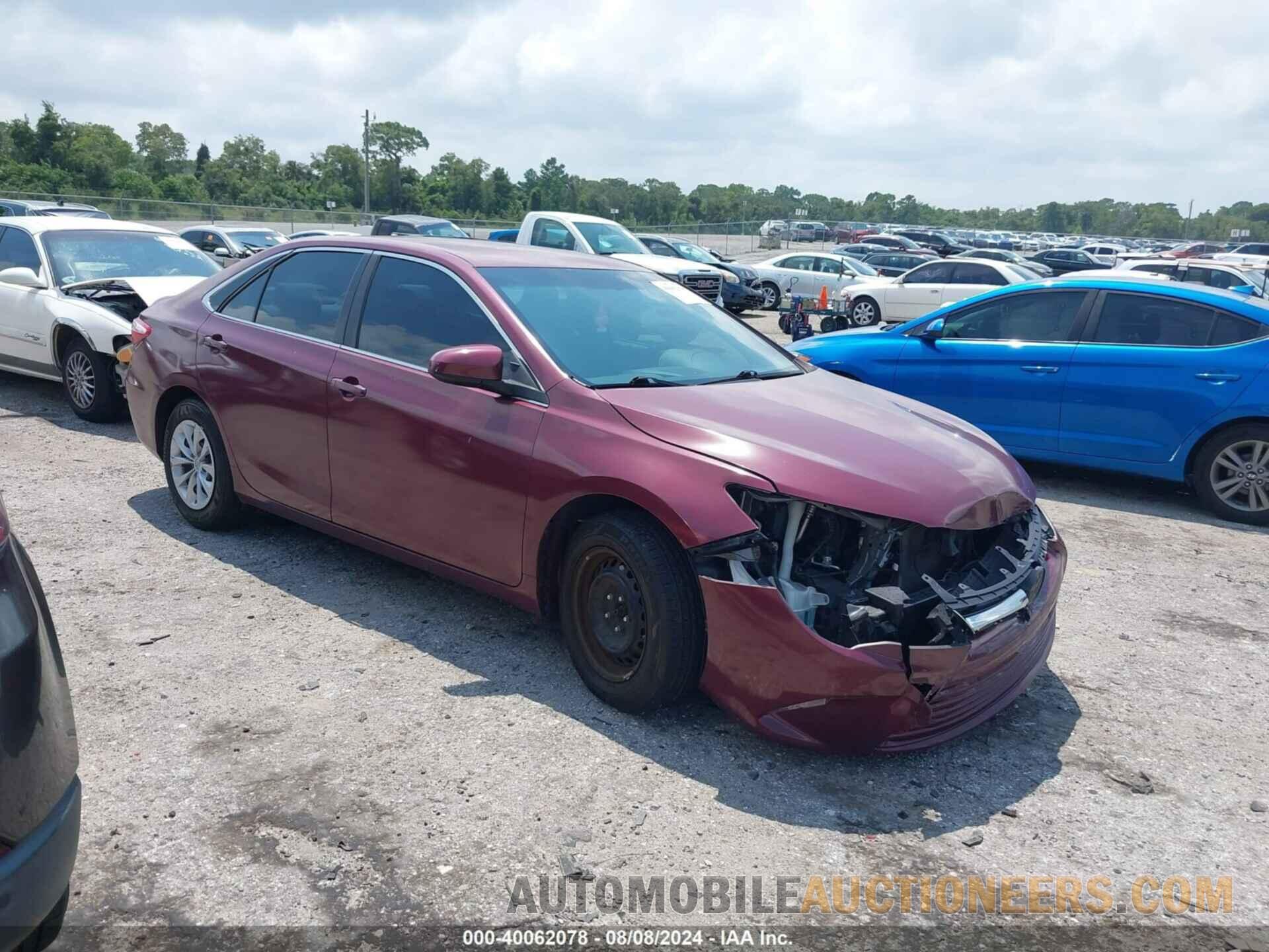 4T1BF1FK3GU578078 TOYOTA CAMRY 2016