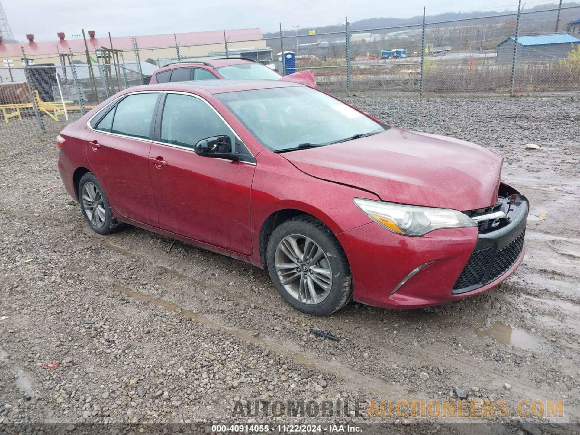 4T1BF1FK3GU588786 TOYOTA CAMRY 2016