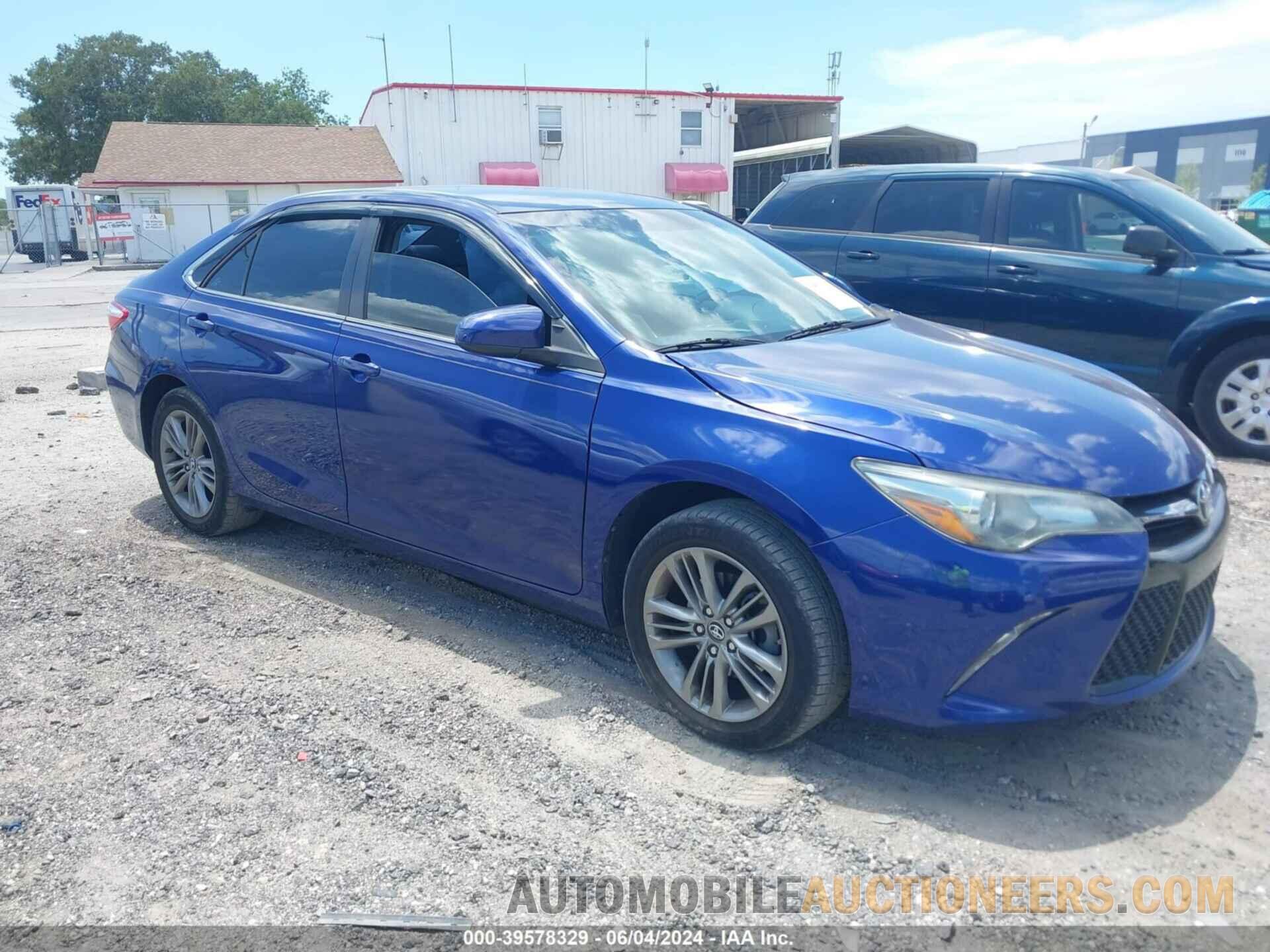 4T1BF1FK3GU593244 TOYOTA CAMRY 2016