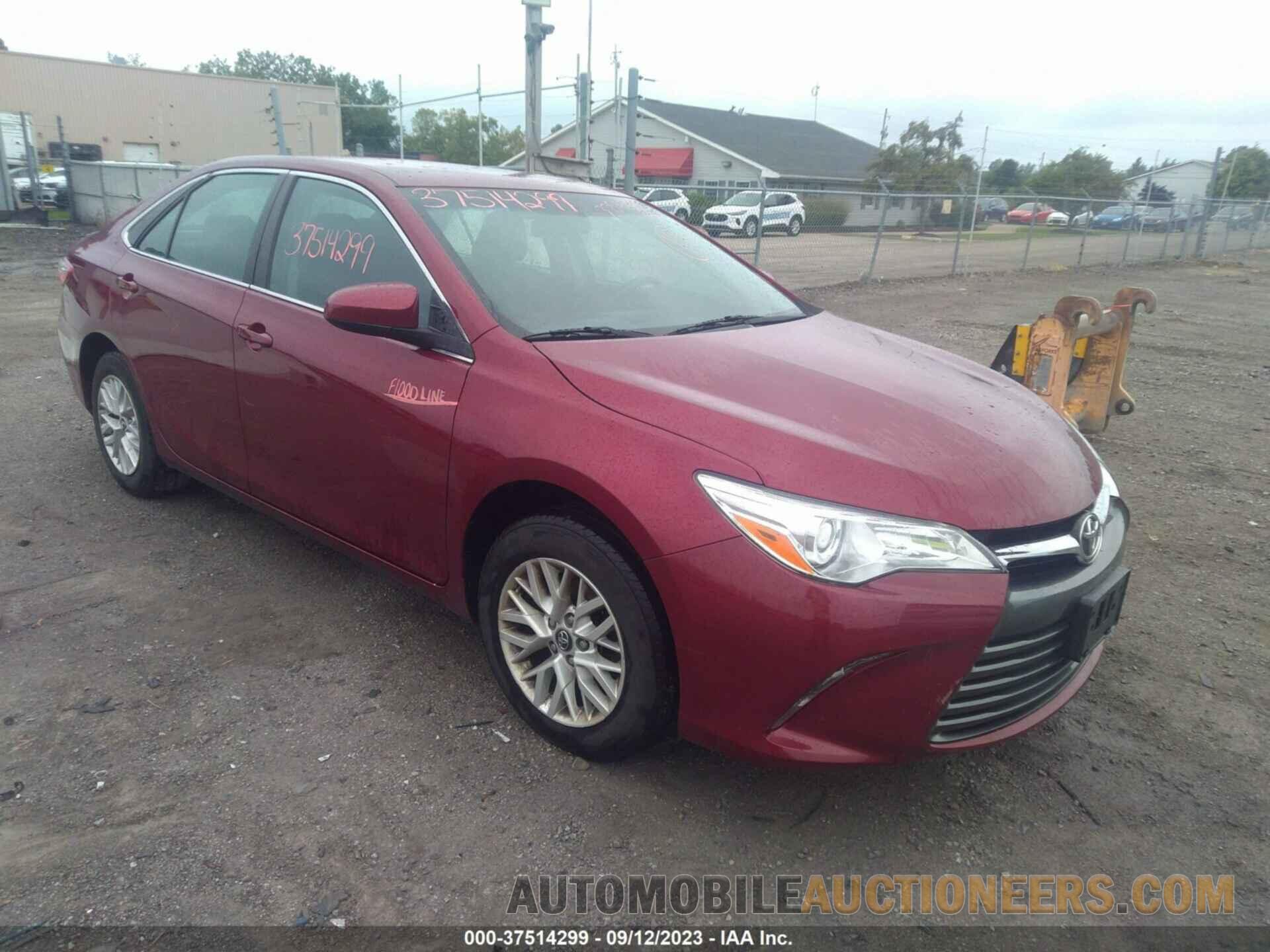 4T1BF1FK3GU612567 TOYOTA CAMRY 2016