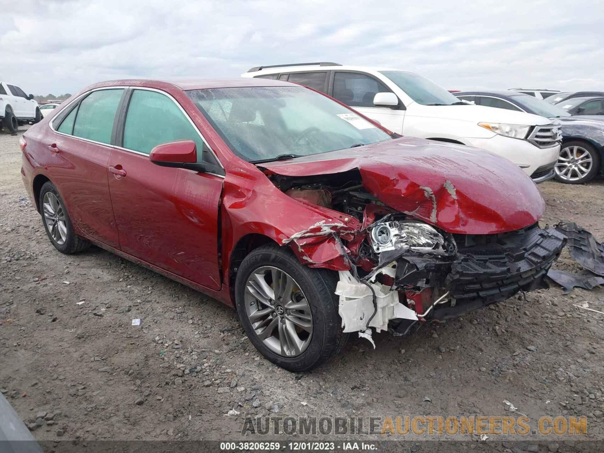 4T1BF1FK3HU617172 TOYOTA CAMRY 2017