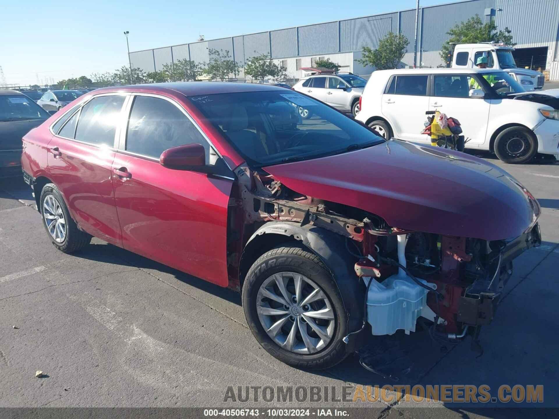 4T1BF1FK3HU697606 TOYOTA CAMRY 2017