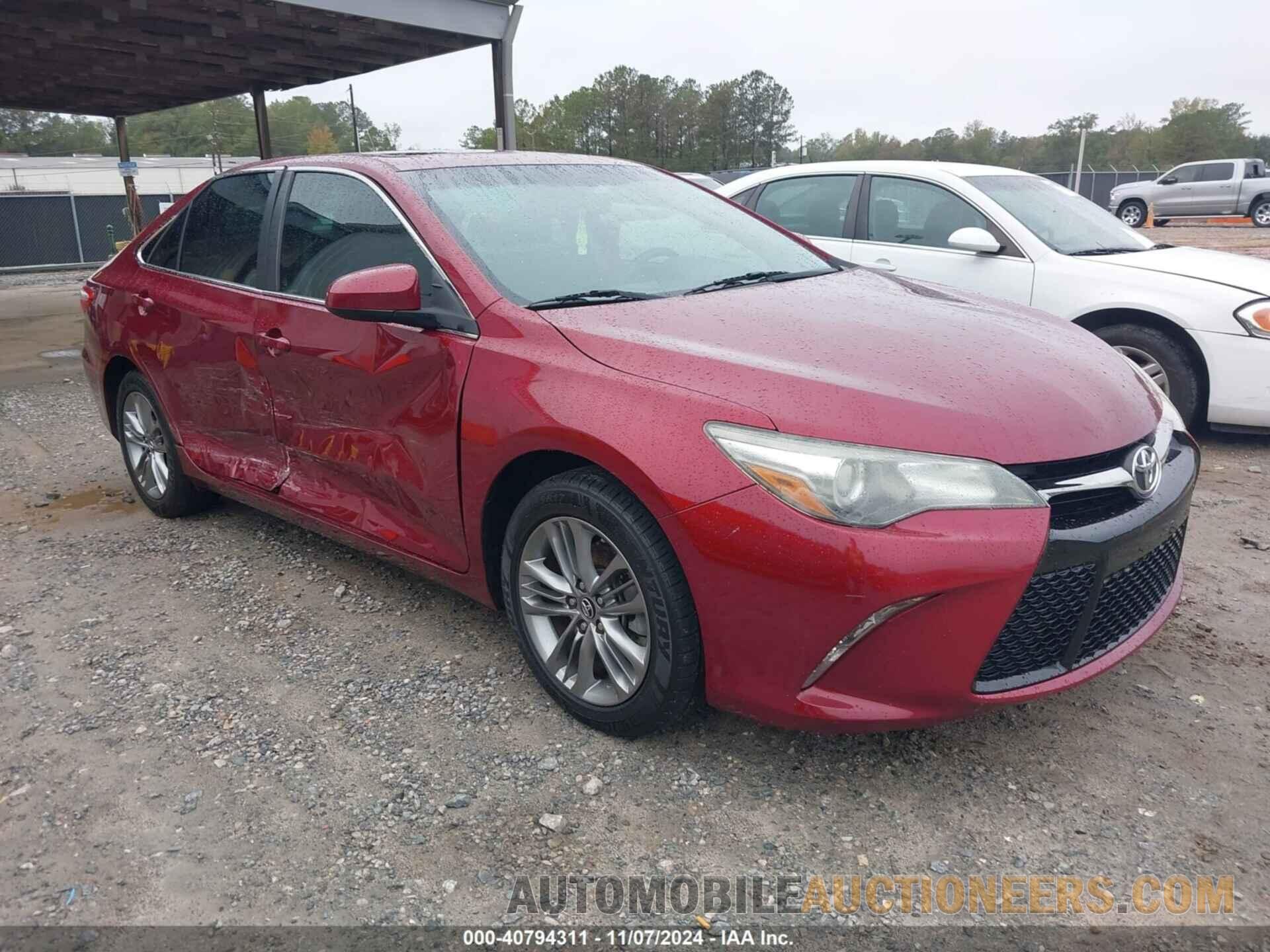 4T1BF1FK3HU741393 TOYOTA CAMRY 2017