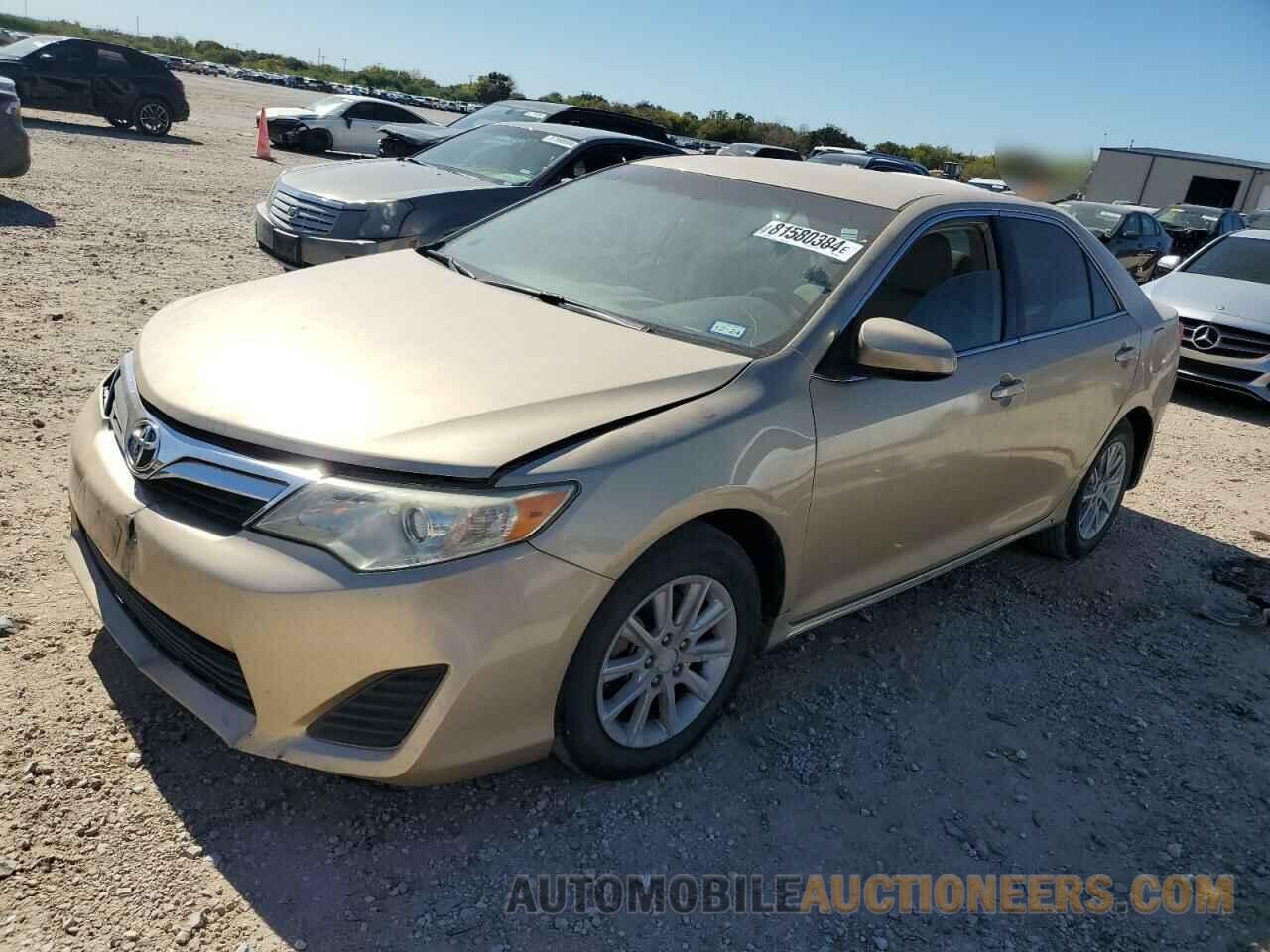 4T1BF1FK4CU008293 TOYOTA CAMRY 2012