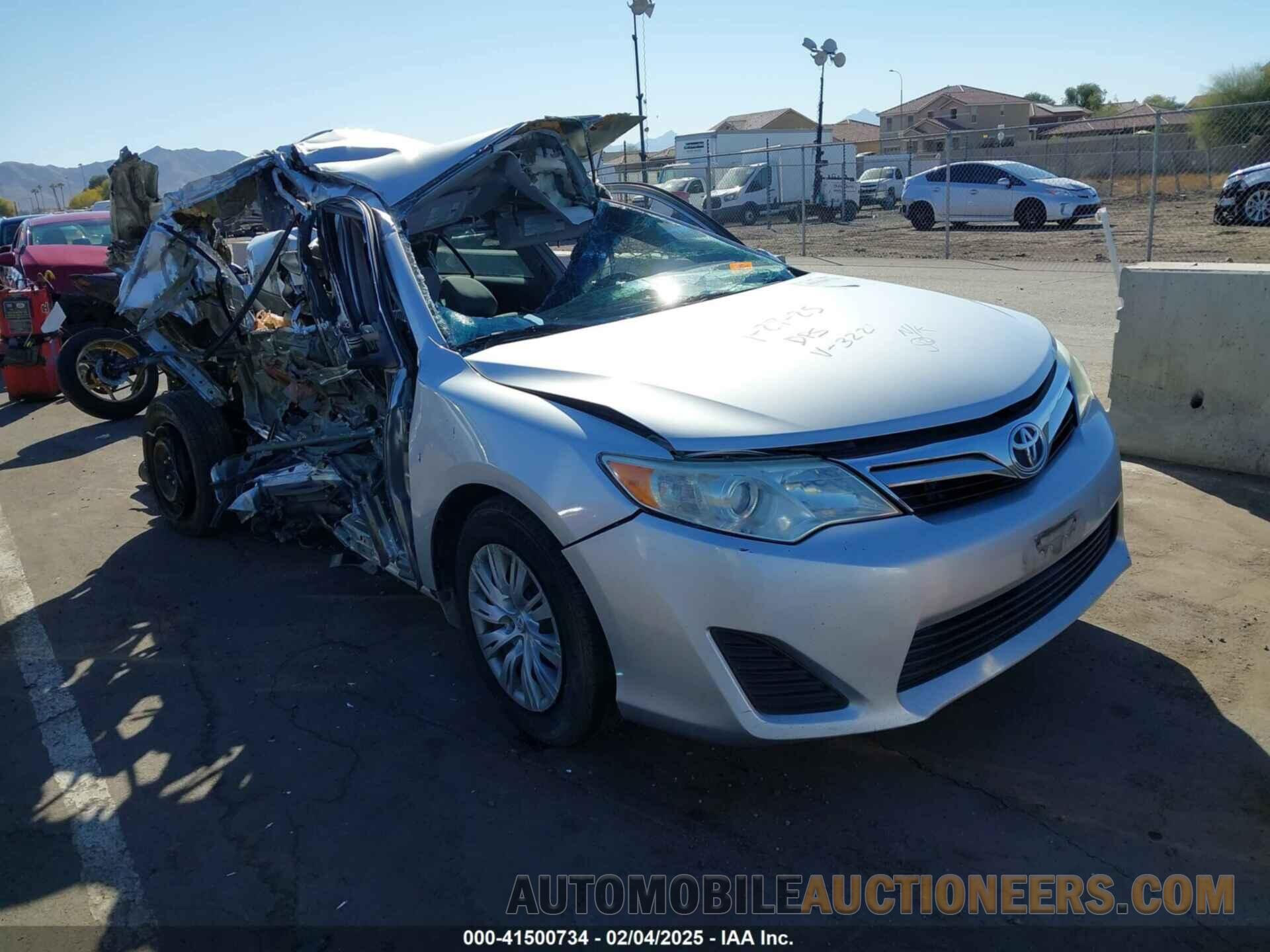 4T1BF1FK4CU013221 TOYOTA CAMRY 2012