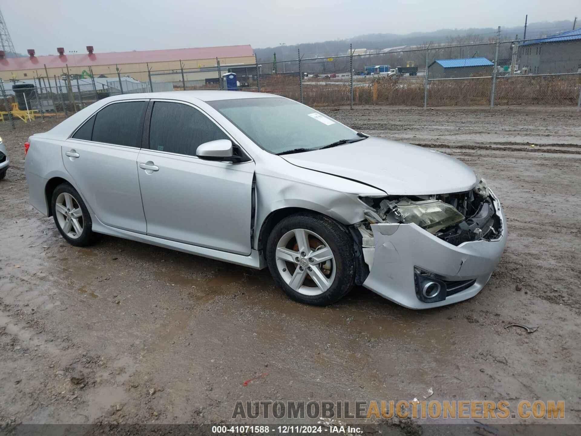 4T1BF1FK4CU017138 TOYOTA CAMRY 2012