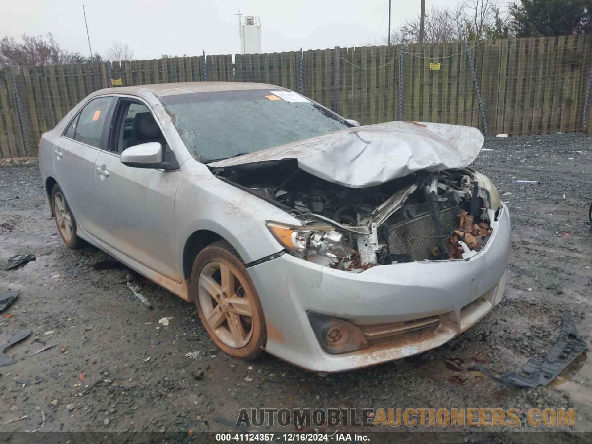 4T1BF1FK4CU082426 TOYOTA CAMRY 2012