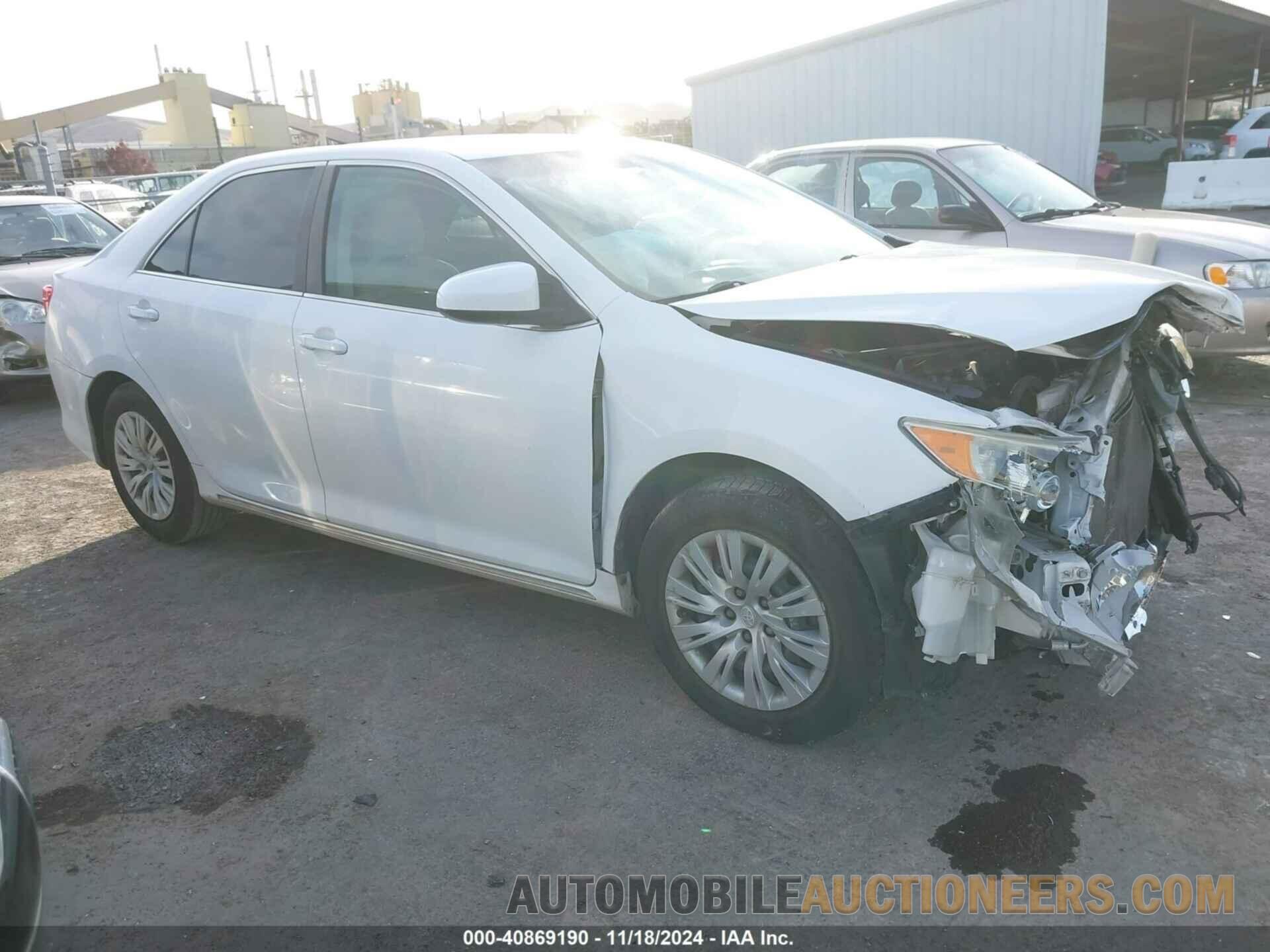 4T1BF1FK4CU517445 TOYOTA CAMRY 2012