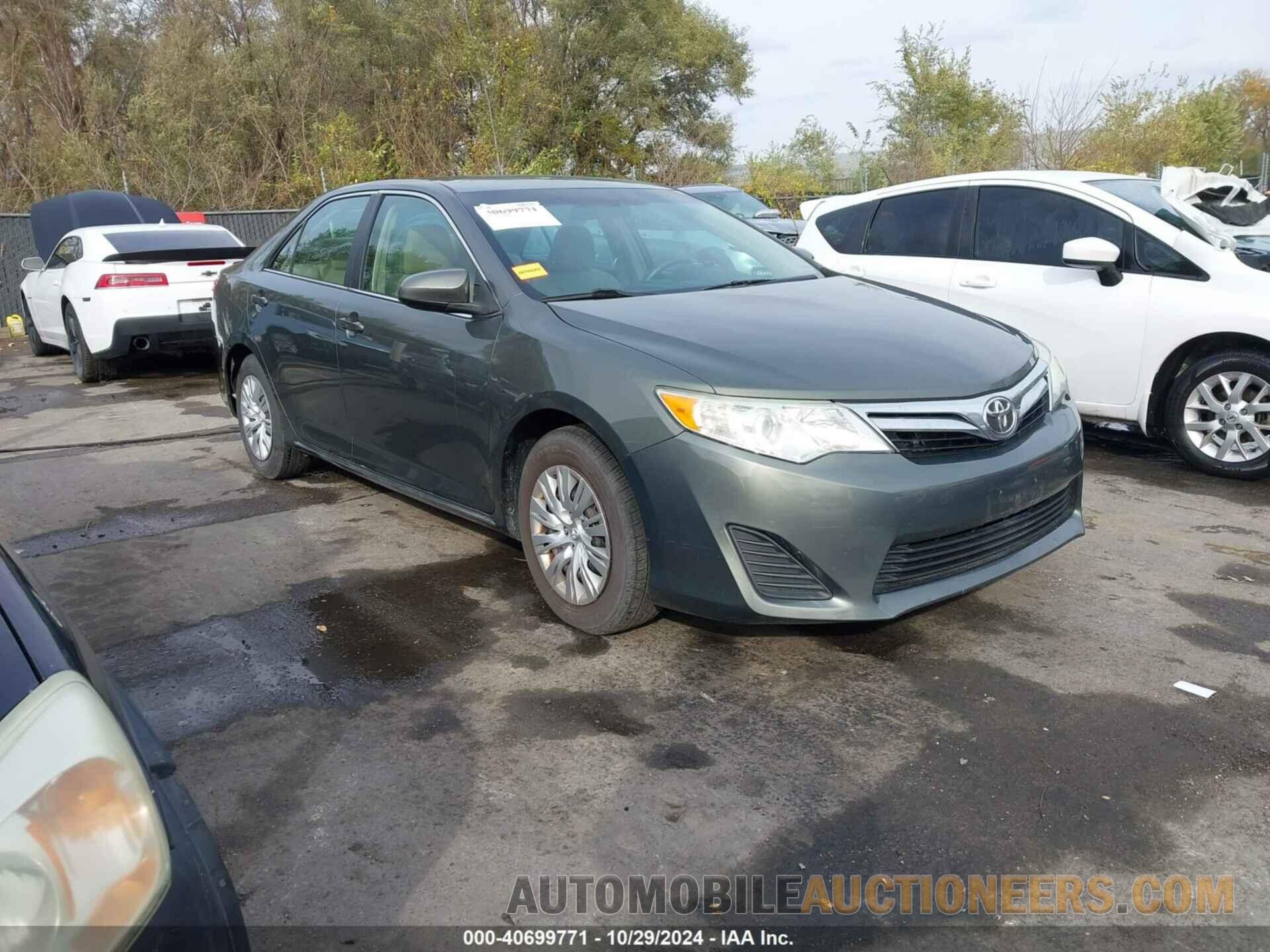 4T1BF1FK4CU552065 TOYOTA CAMRY 2012