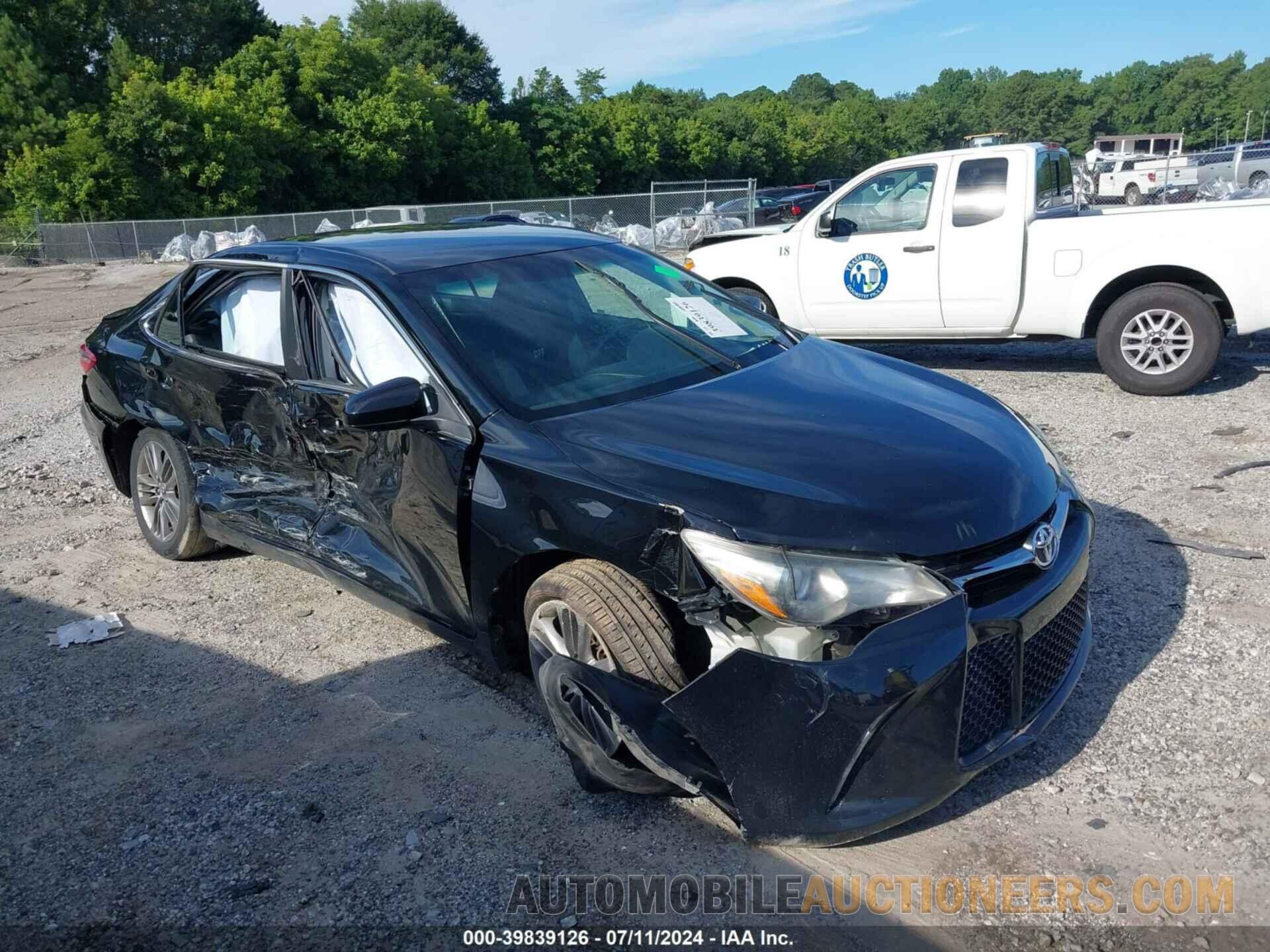 4T1BF1FK4FU001722 TOYOTA CAMRY 2015