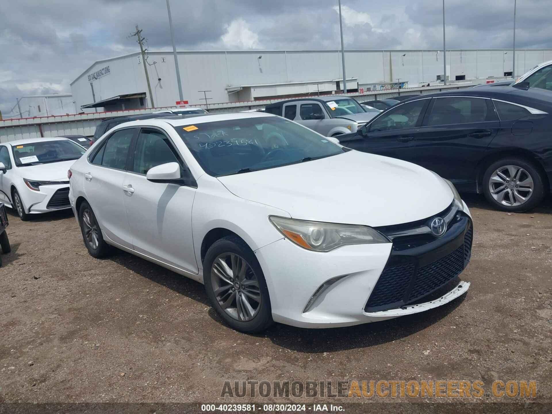 4T1BF1FK4FU092619 TOYOTA CAMRY 2015