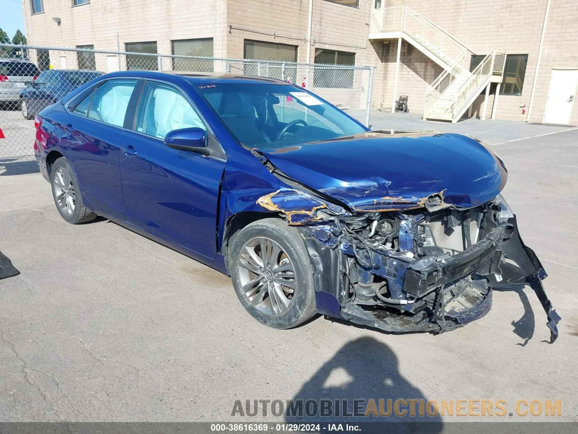 4T1BF1FK4FU894233 TOYOTA CAMRY 2015