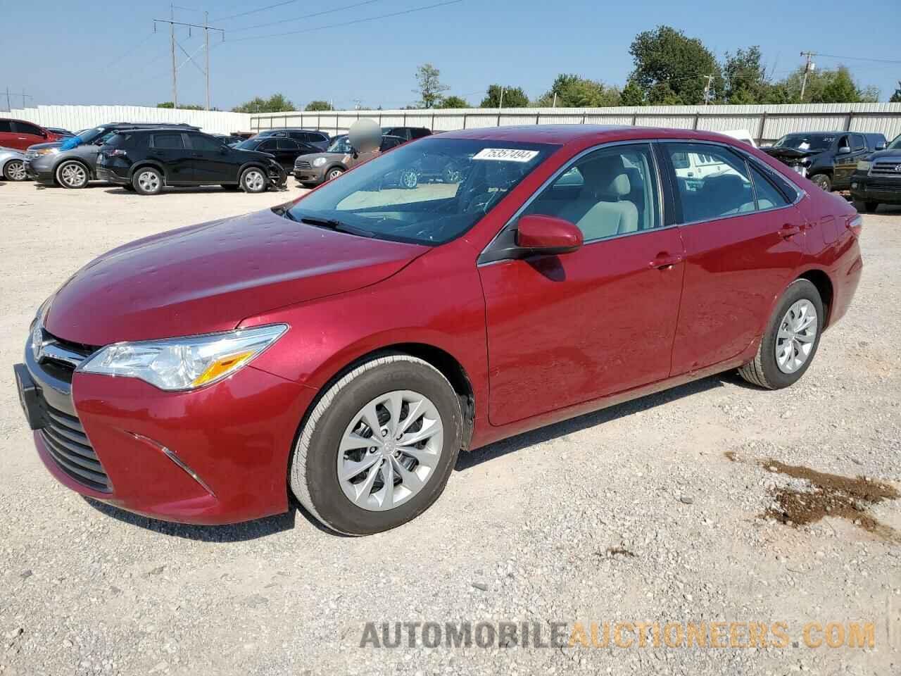 4T1BF1FK4FU911256 TOYOTA CAMRY 2015