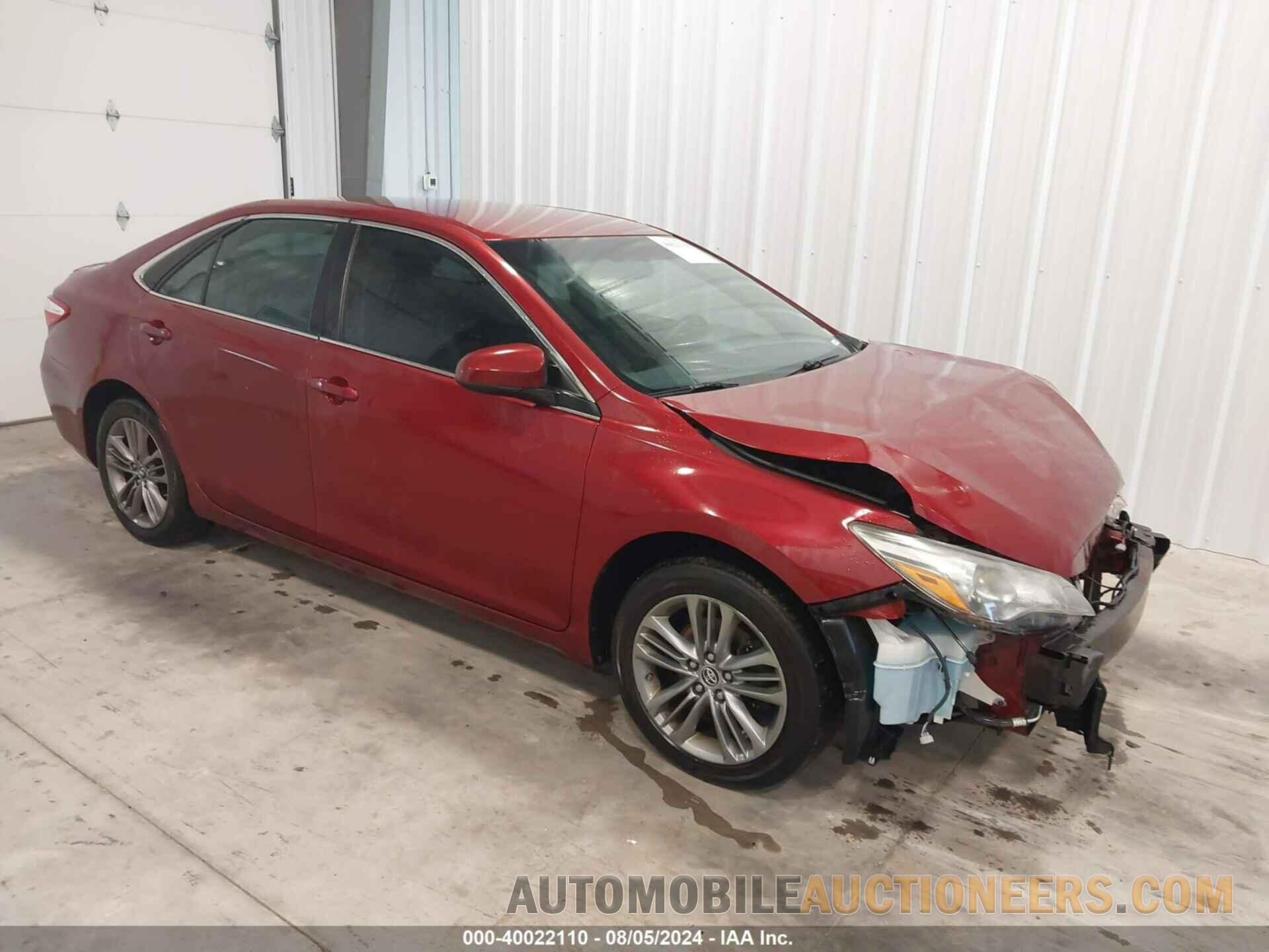 4T1BF1FK4FU913962 TOYOTA CAMRY 2015