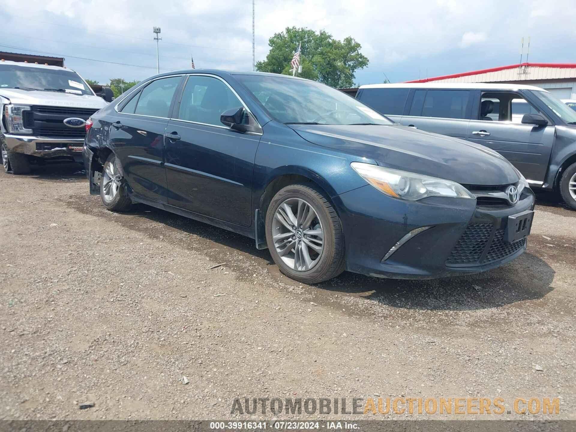 4T1BF1FK4FU926906 TOYOTA CAMRY 2015