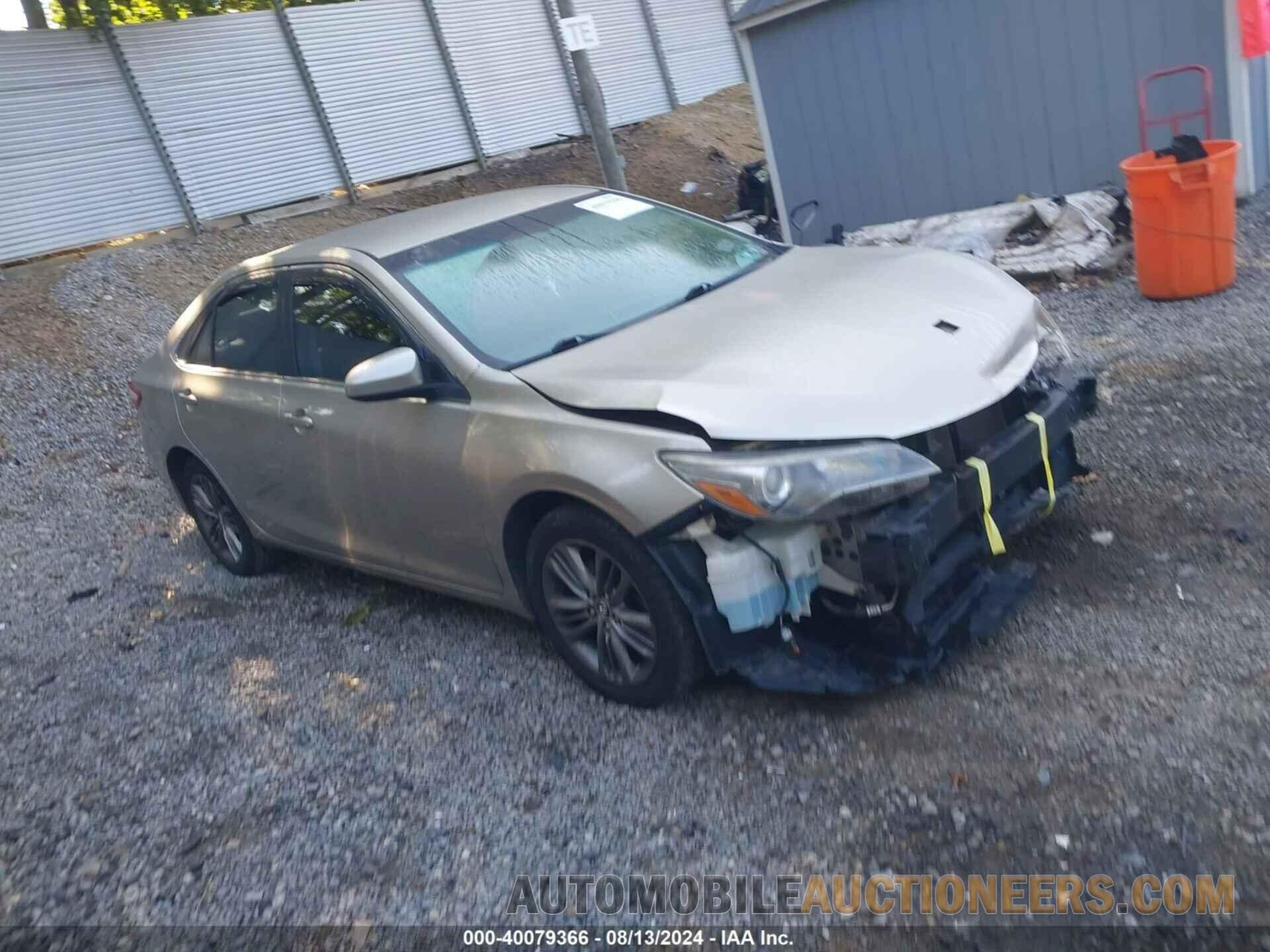 4T1BF1FK4FU952275 TOYOTA CAMRY 2015