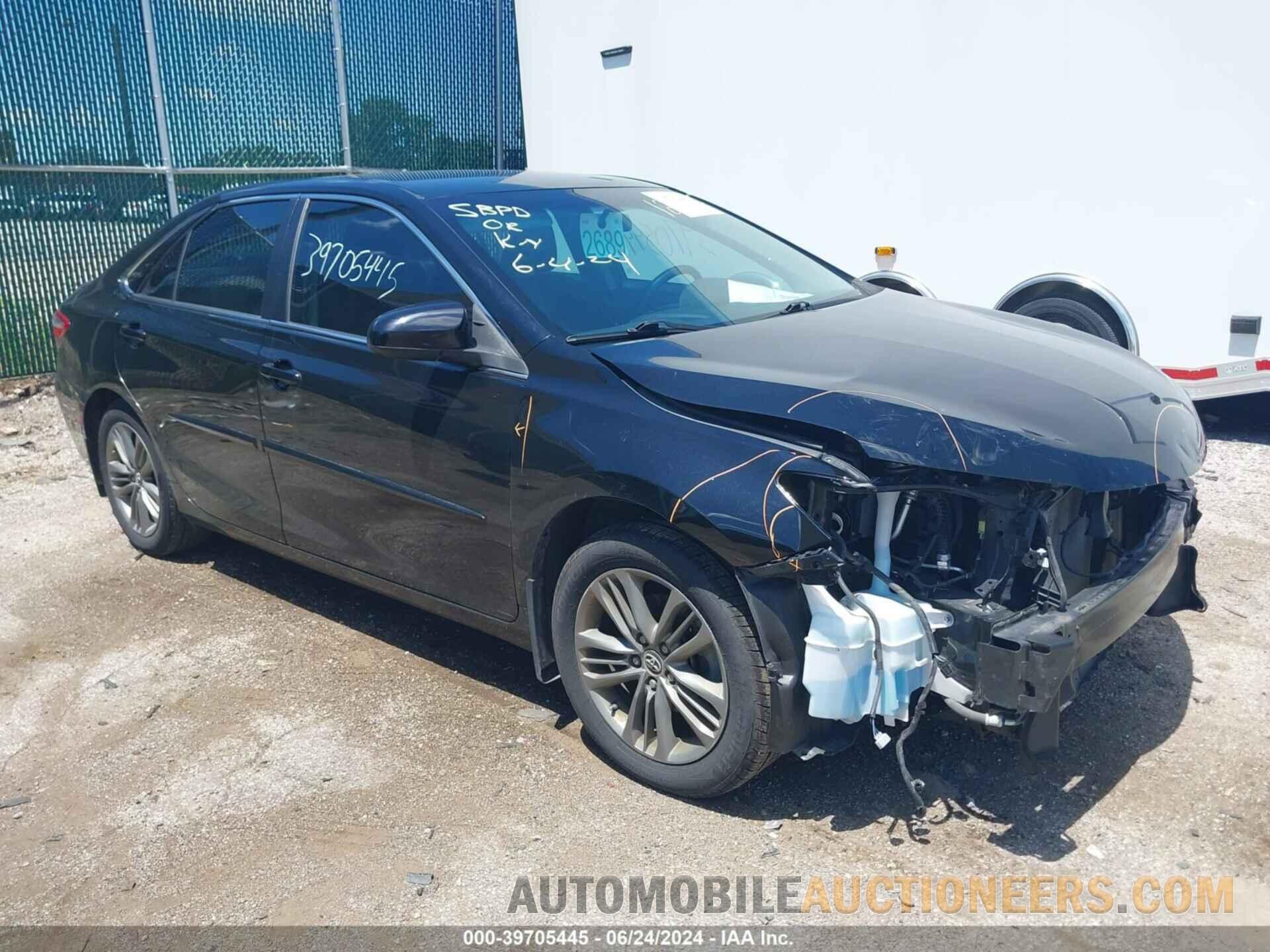 4T1BF1FK4GU124065 TOYOTA CAMRY 2016