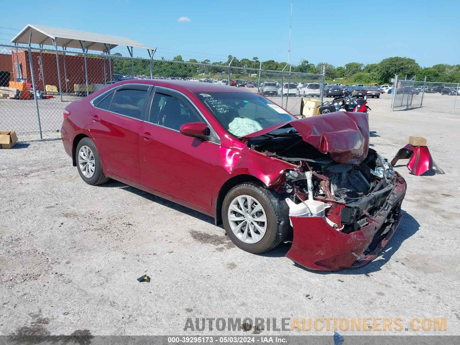 4T1BF1FK4GU515412 TOYOTA CAMRY 2016